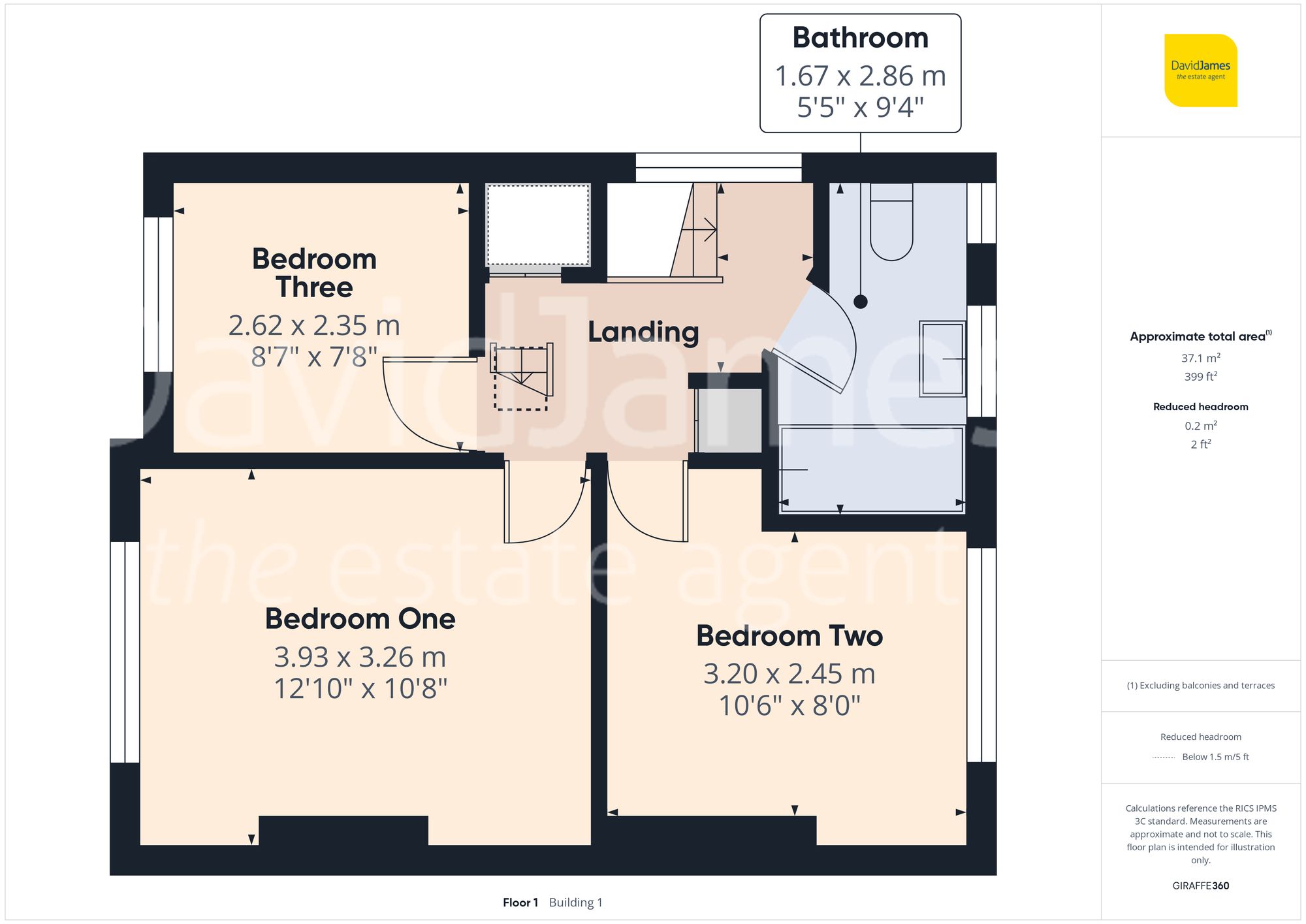 Floorplan for Sunnydale Road, Bakersfield, Nottingham