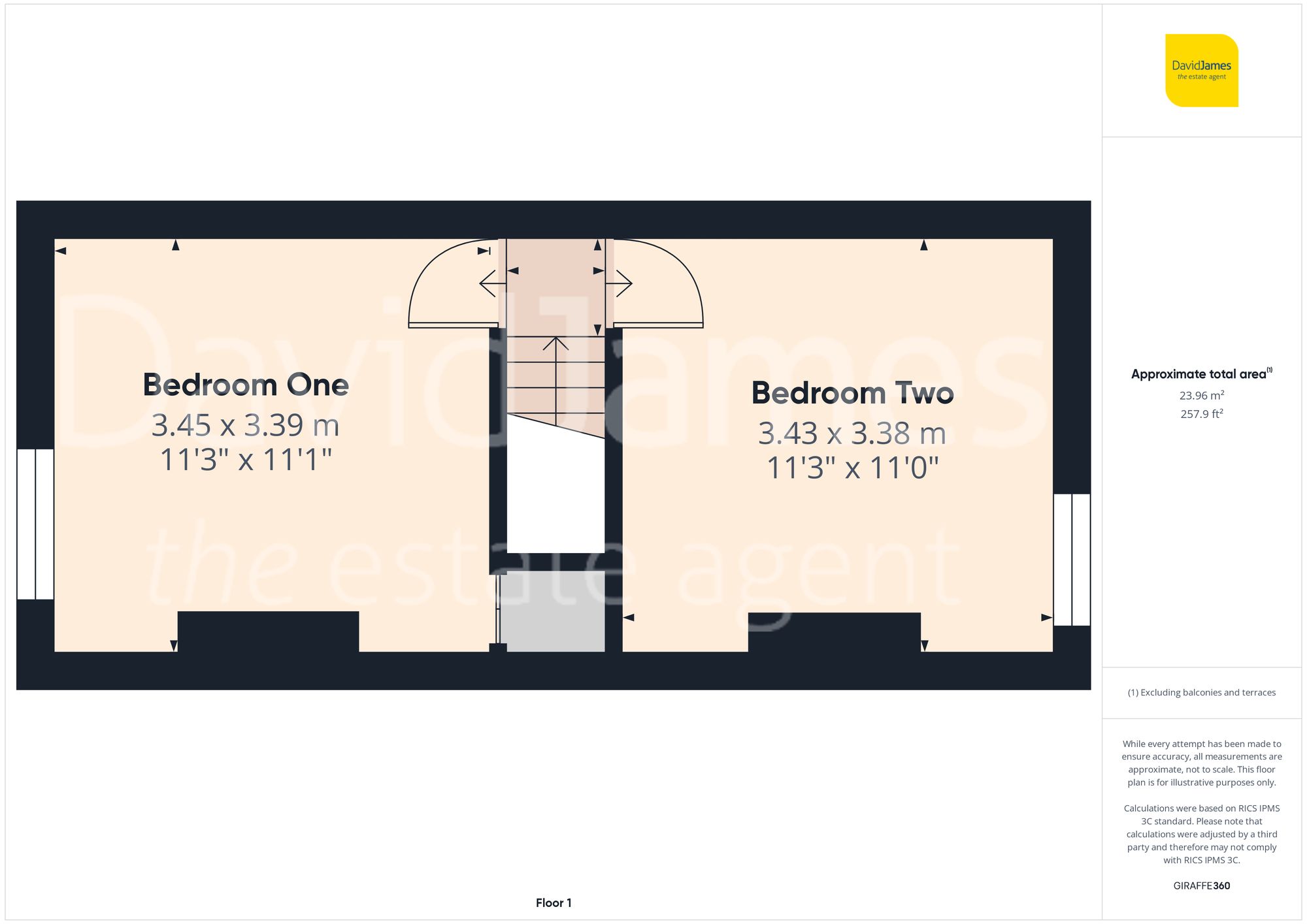 Floorplan for Gordon Road, Nottingham