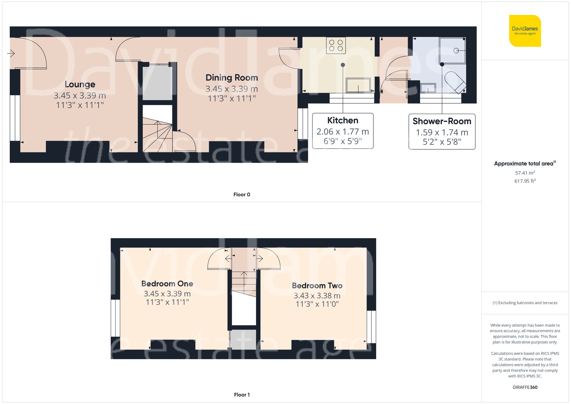 Floorplan for Gordon Road, Nottingham