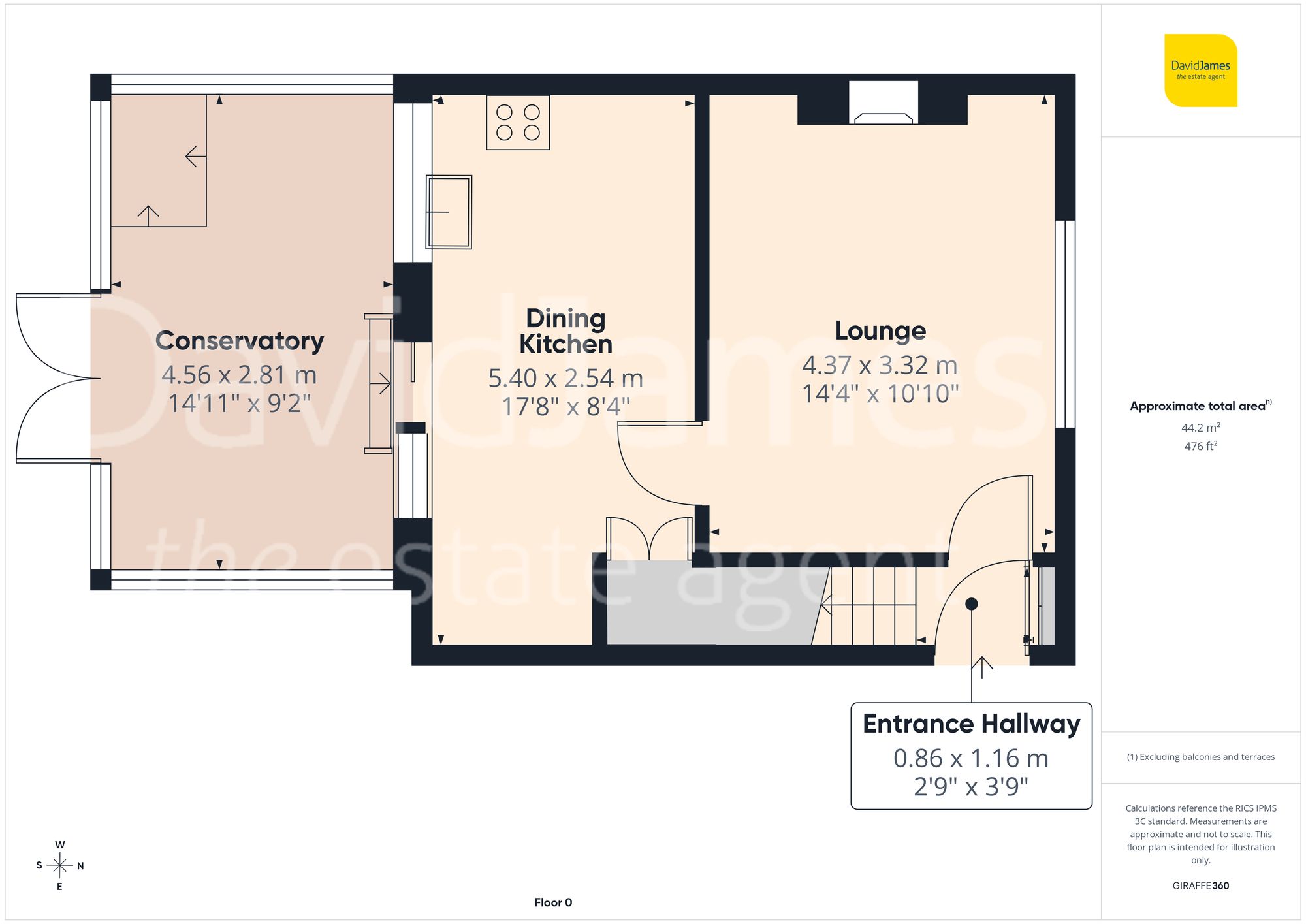 Floorplan for Skipton Circus, Nottingham