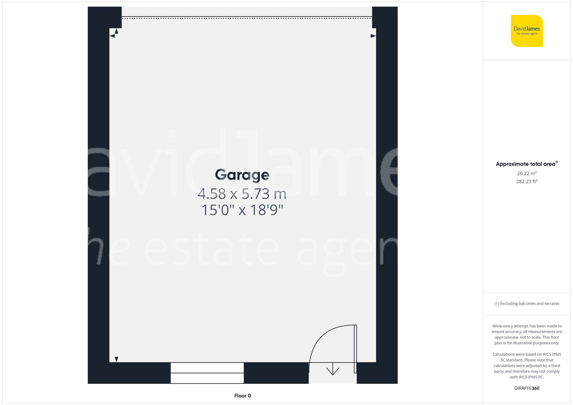 Floorplan for Doverbeck Drive, Woodborough, Nottingham