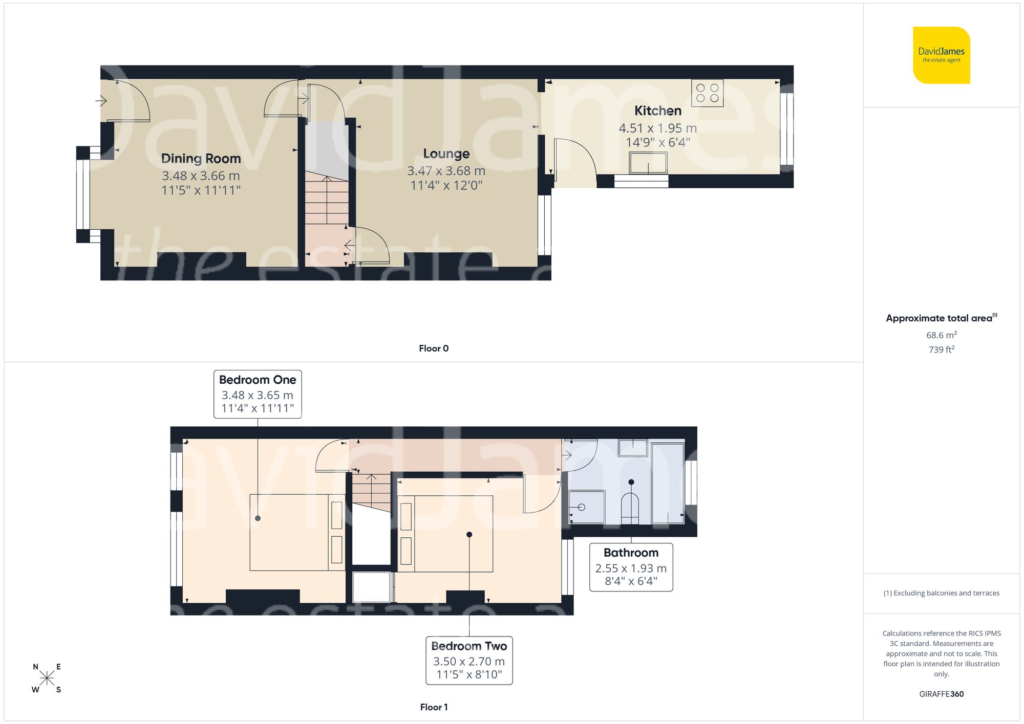 Floorplan for Burgass Road, Nottingham