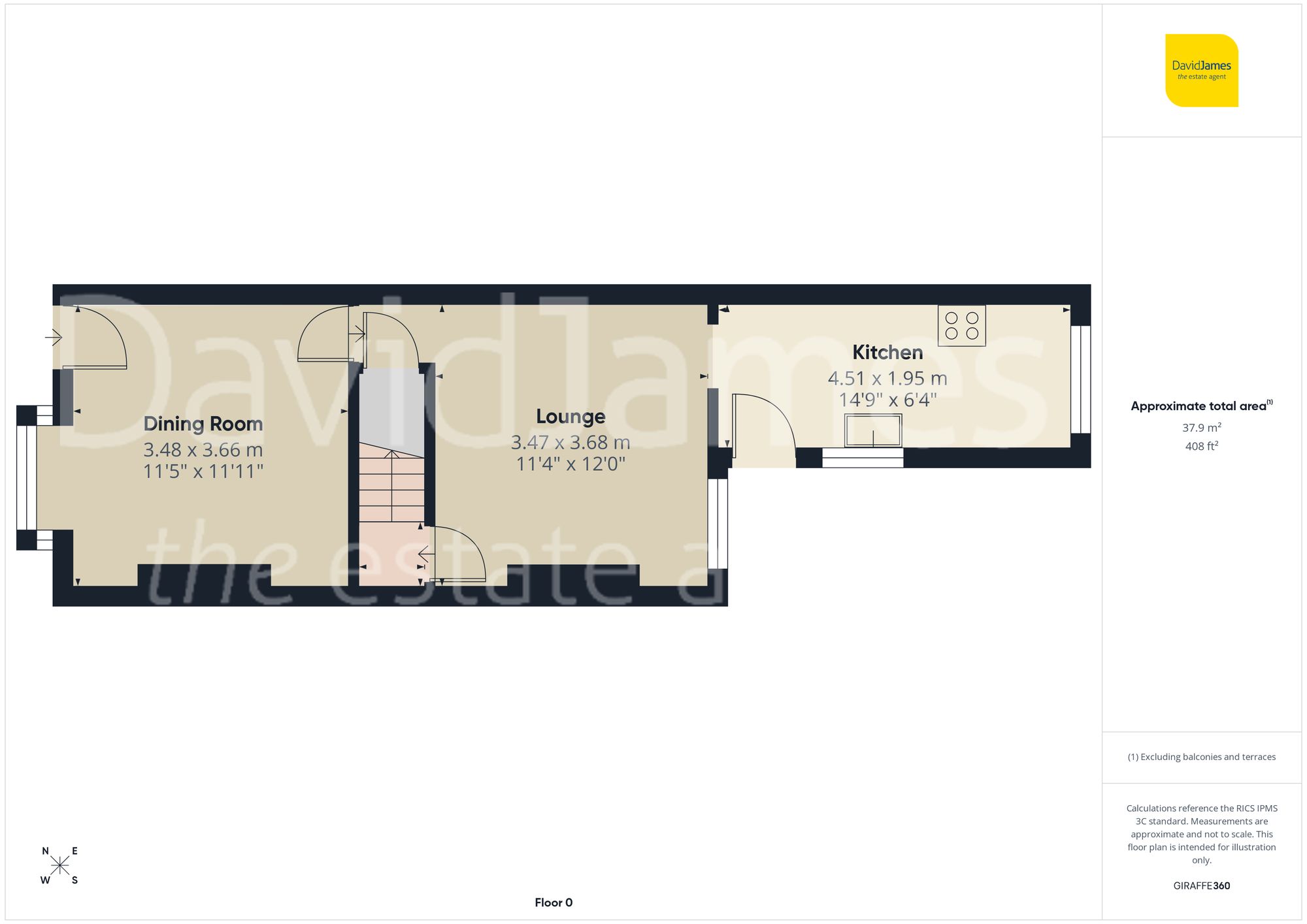 Floorplan for Burgass Road, Nottingham