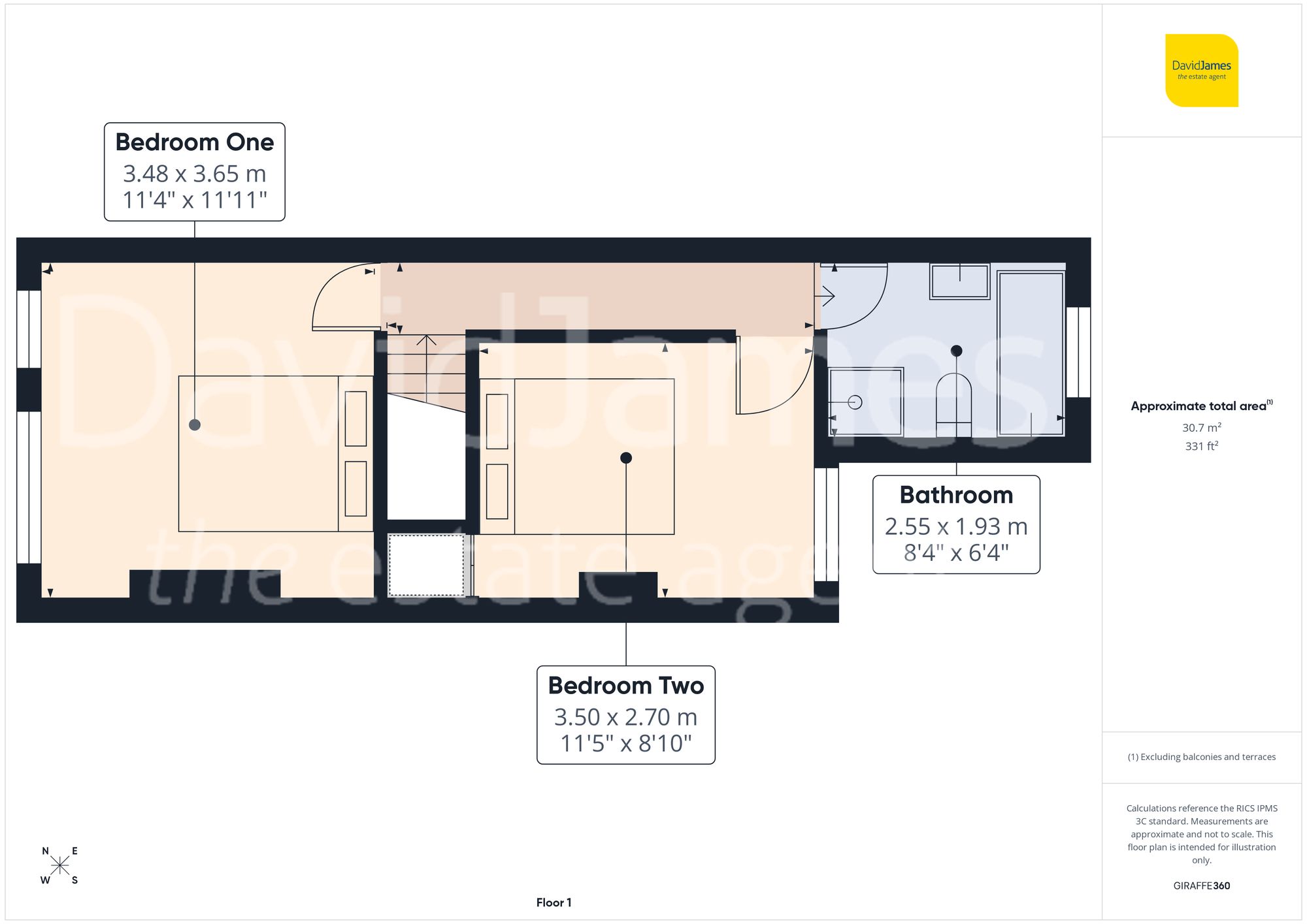Floorplan for Burgass Road, Nottingham