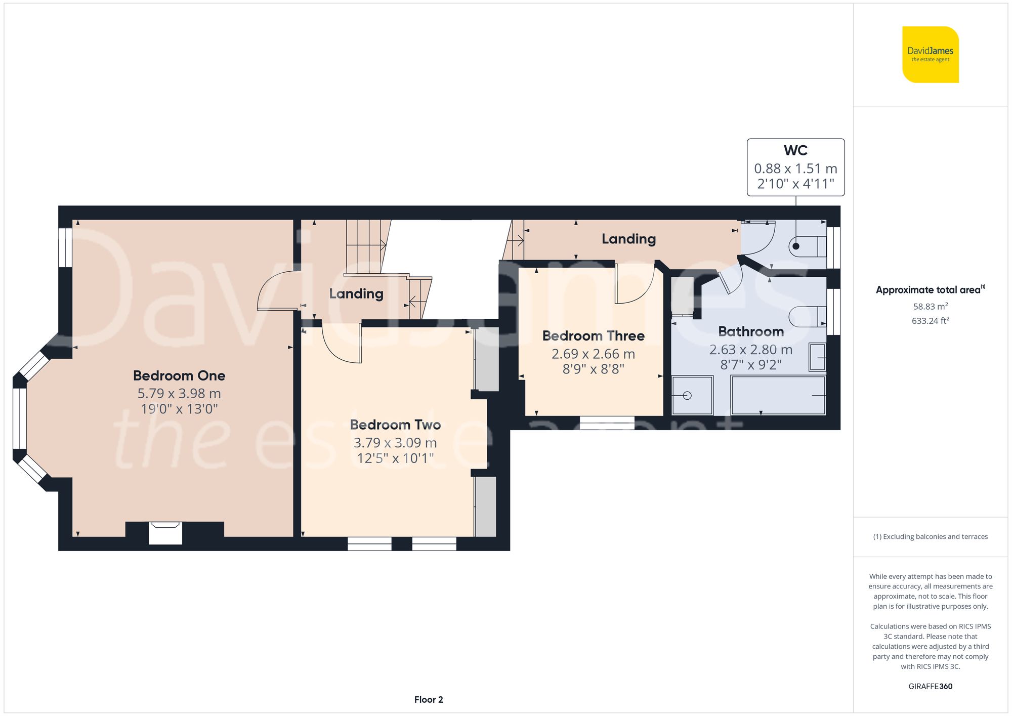 Floorplan for Wiverton Road, Nottingham
