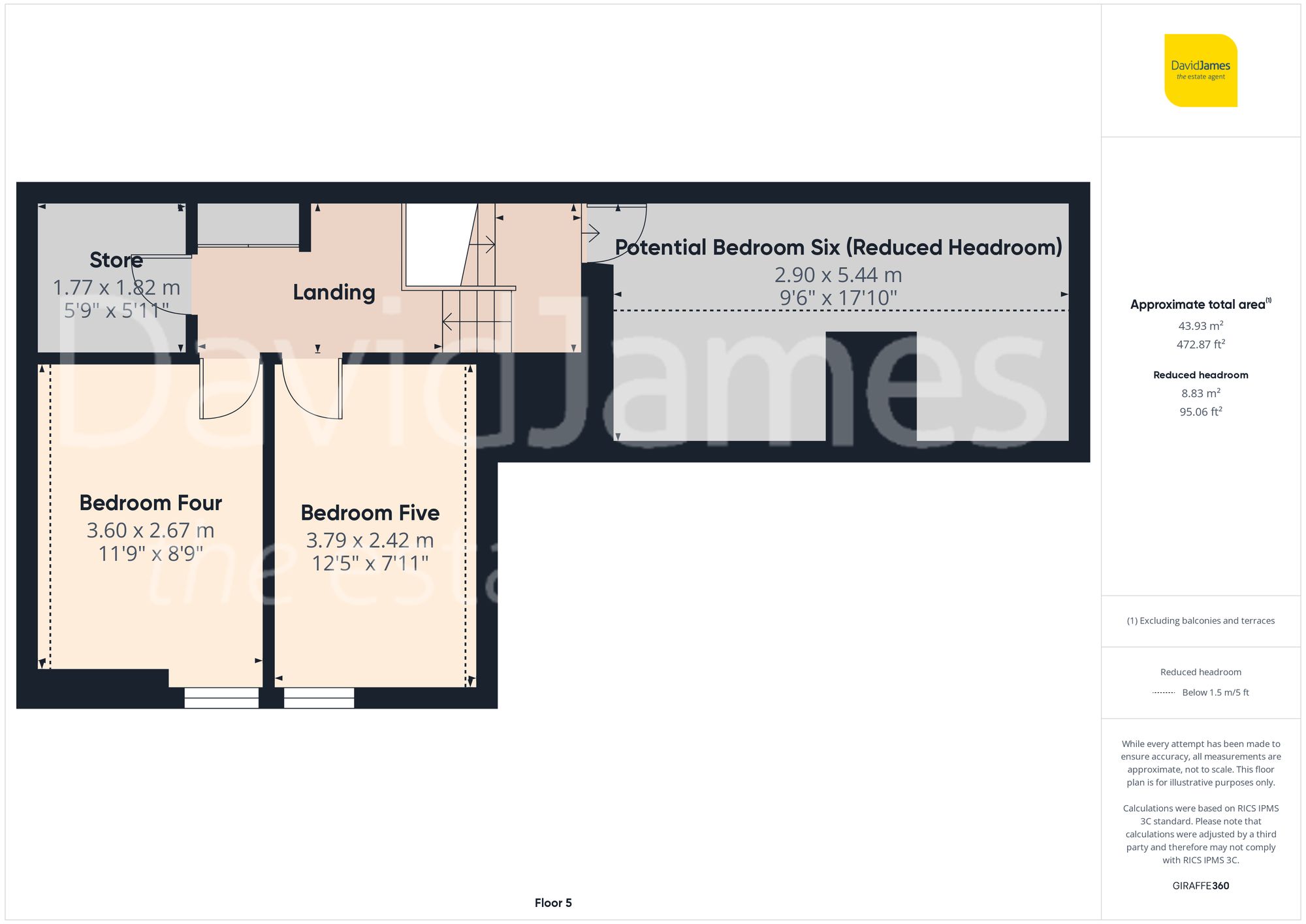 Floorplan for Wiverton Road, Nottingham