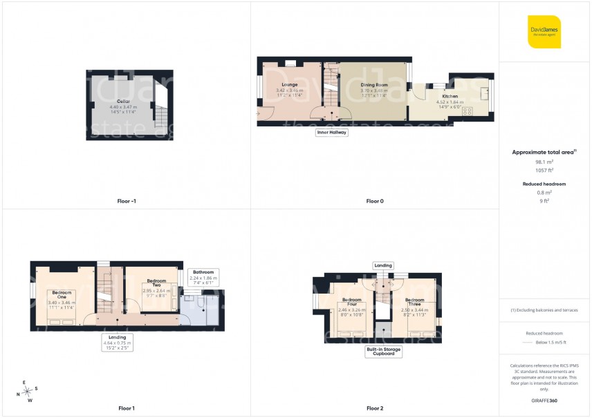 Floorplan for Drayton Street, Sherwood, Nottingham