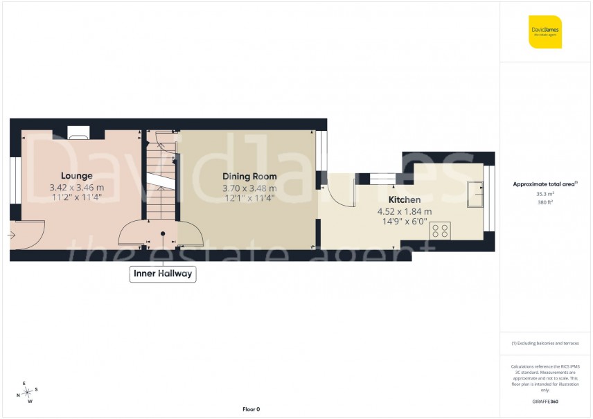 Floorplan for Drayton Street, Sherwood, Nottingham