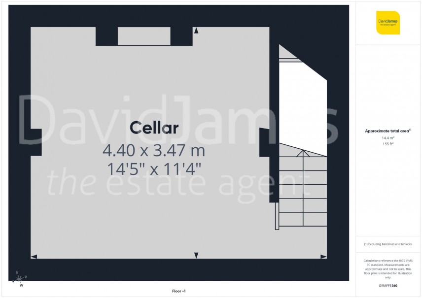 Floorplan for Drayton Street, Sherwood, Nottingham