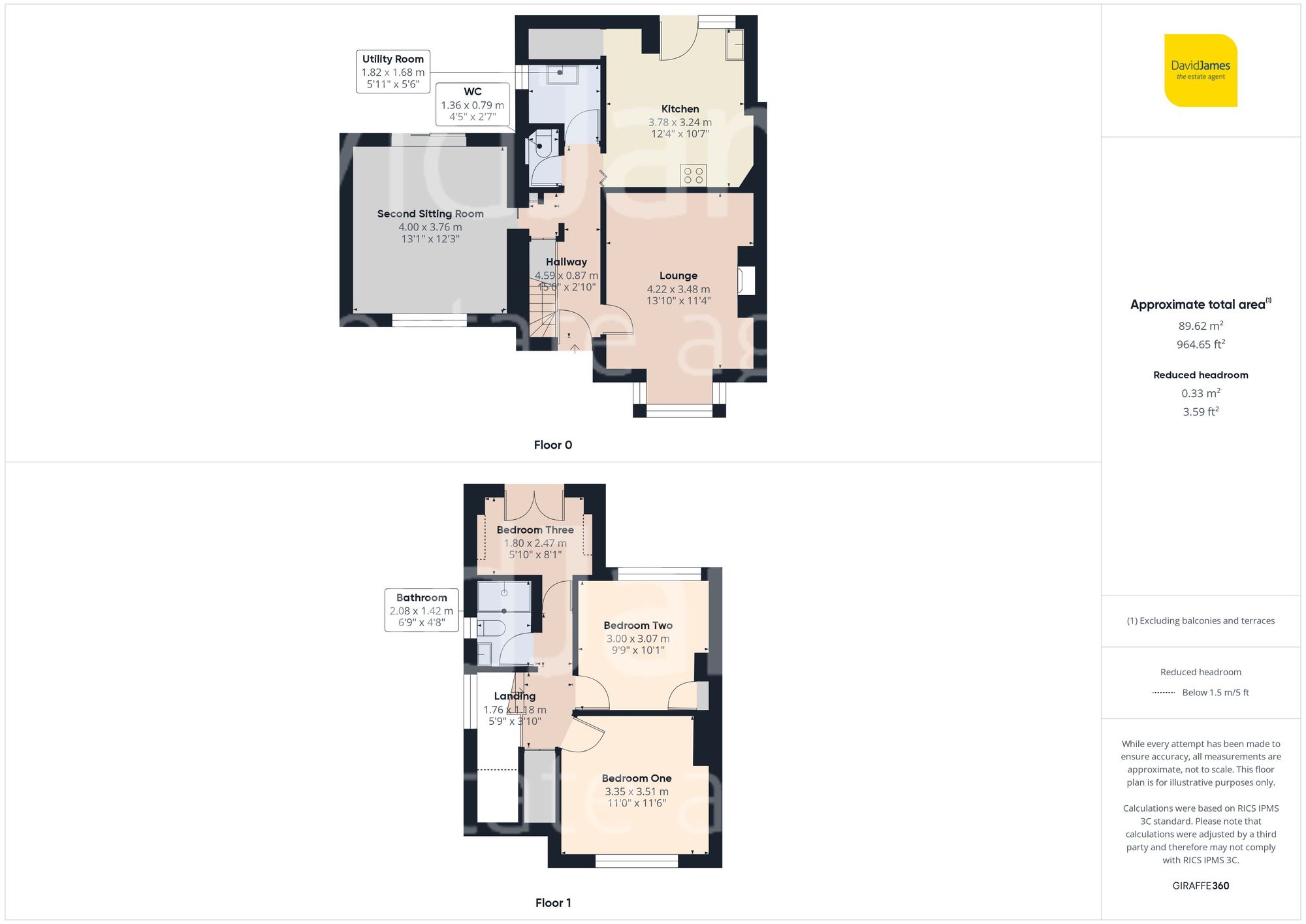 Floorplan for Greenwood Road, Bakersfield, Nottingham