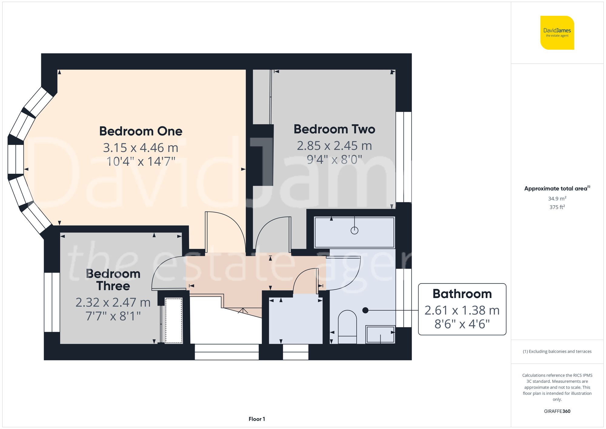 Floorplan for Westdale Lane, Mapperley, Nottingham