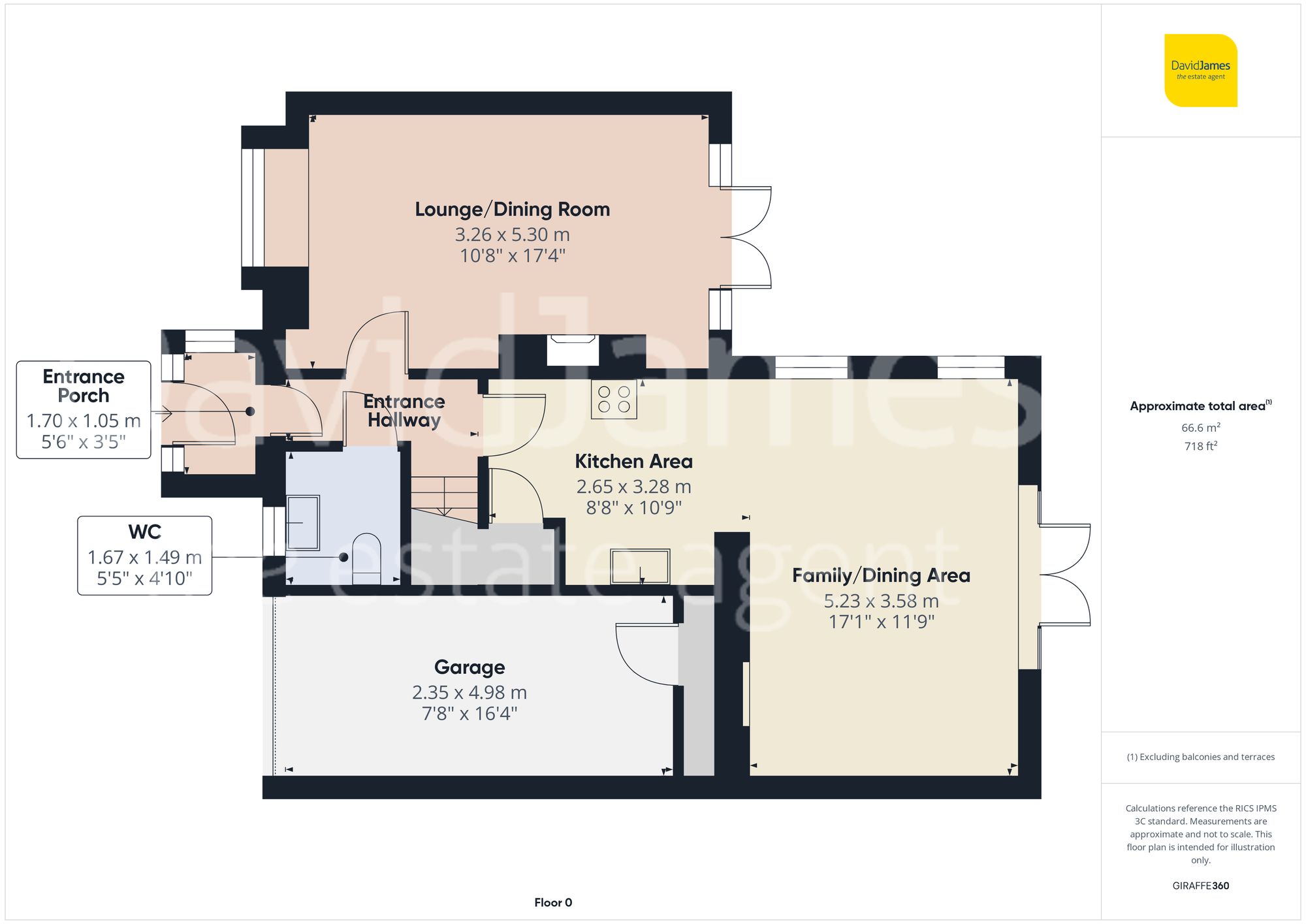 Floorplan for Catfoot Lane, Lambley, Nottingham