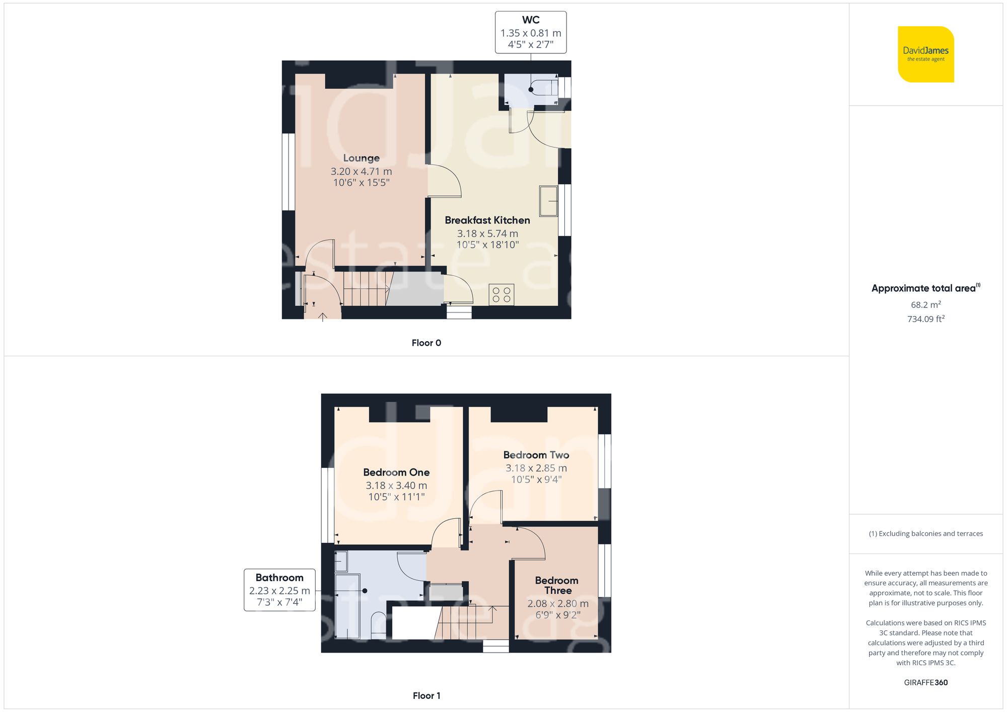 Floorplan for Primrose Crescent, Carlton, Nottingham