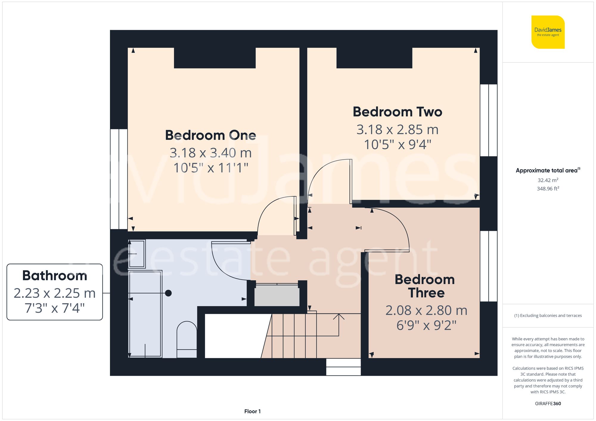 Floorplan for Primrose Crescent, Carlton, Nottingham