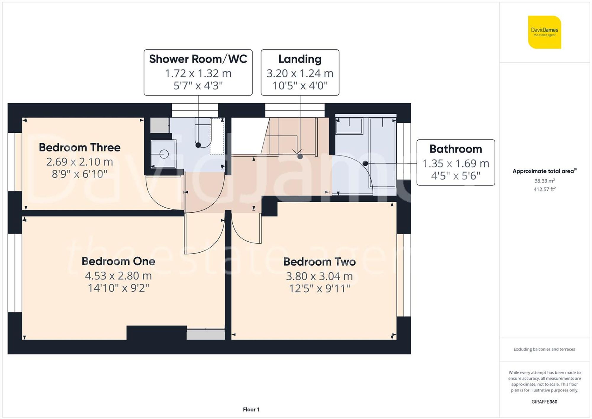Floorplan for Kent Road, Mapperley, Nottingham