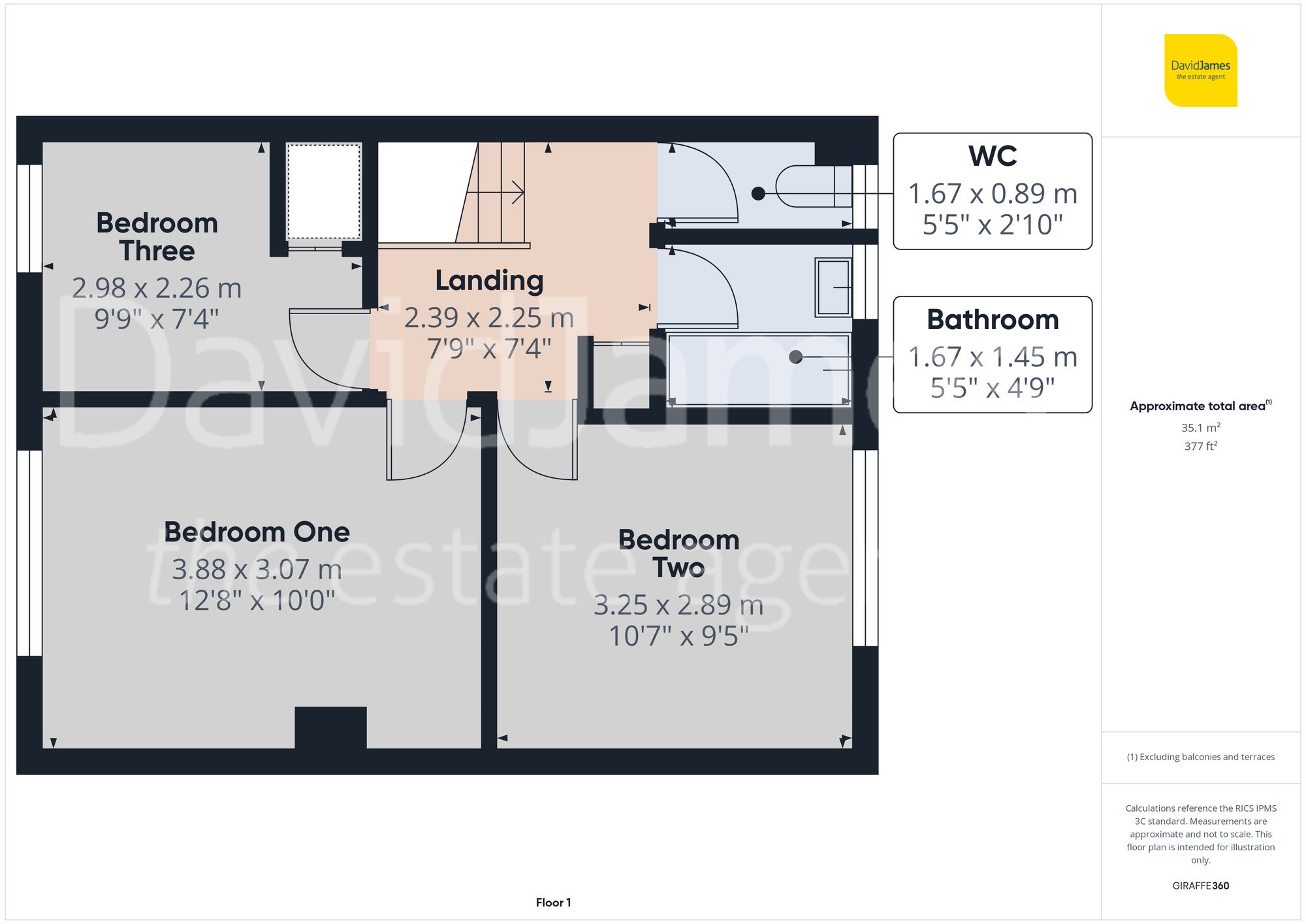 Floorplan for Treegarth Square, Bestwood Park, Nottingham