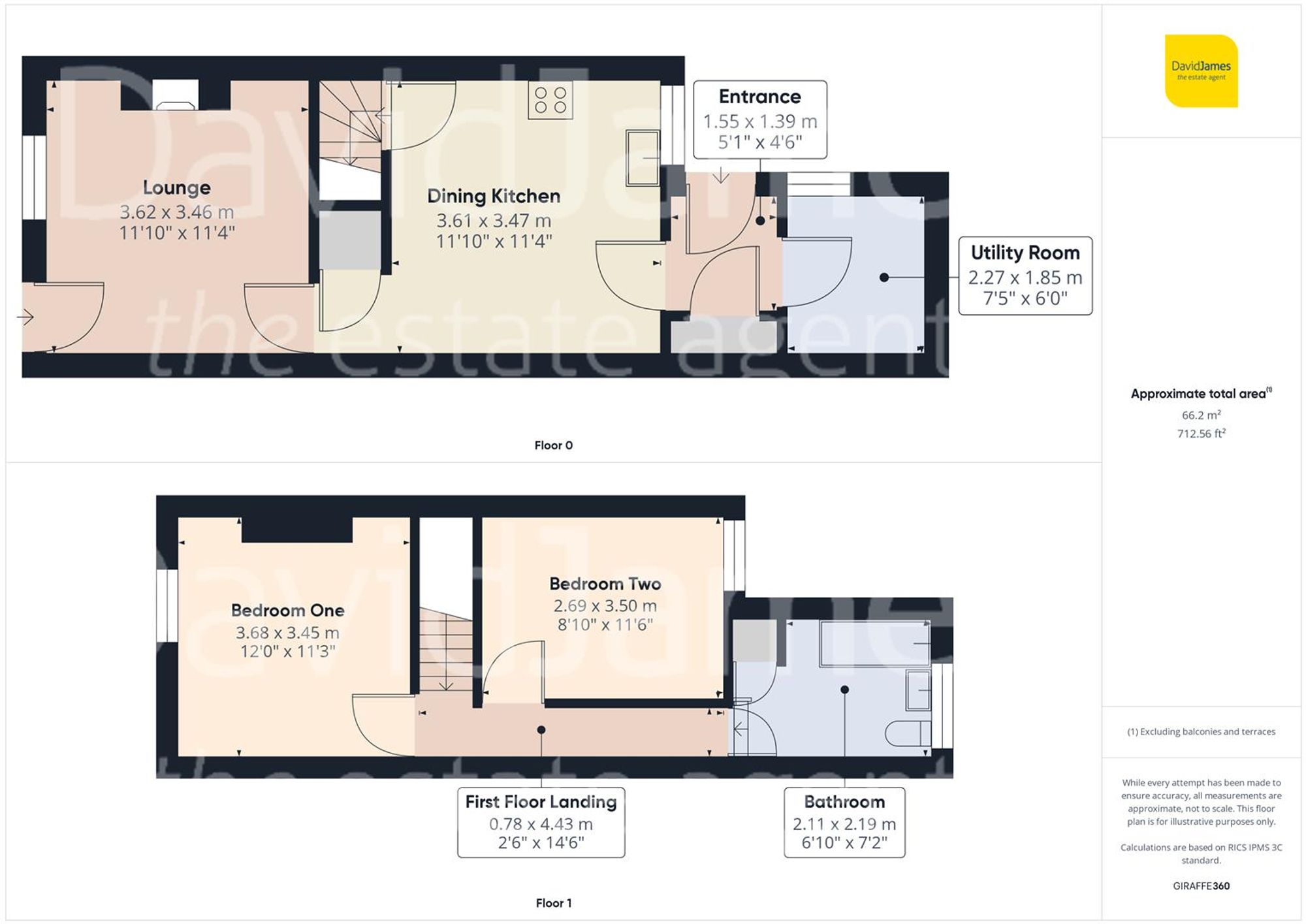 Floorplan for Stoke Lane, Stoke Bardolph/Burton Joyce, Nottingham