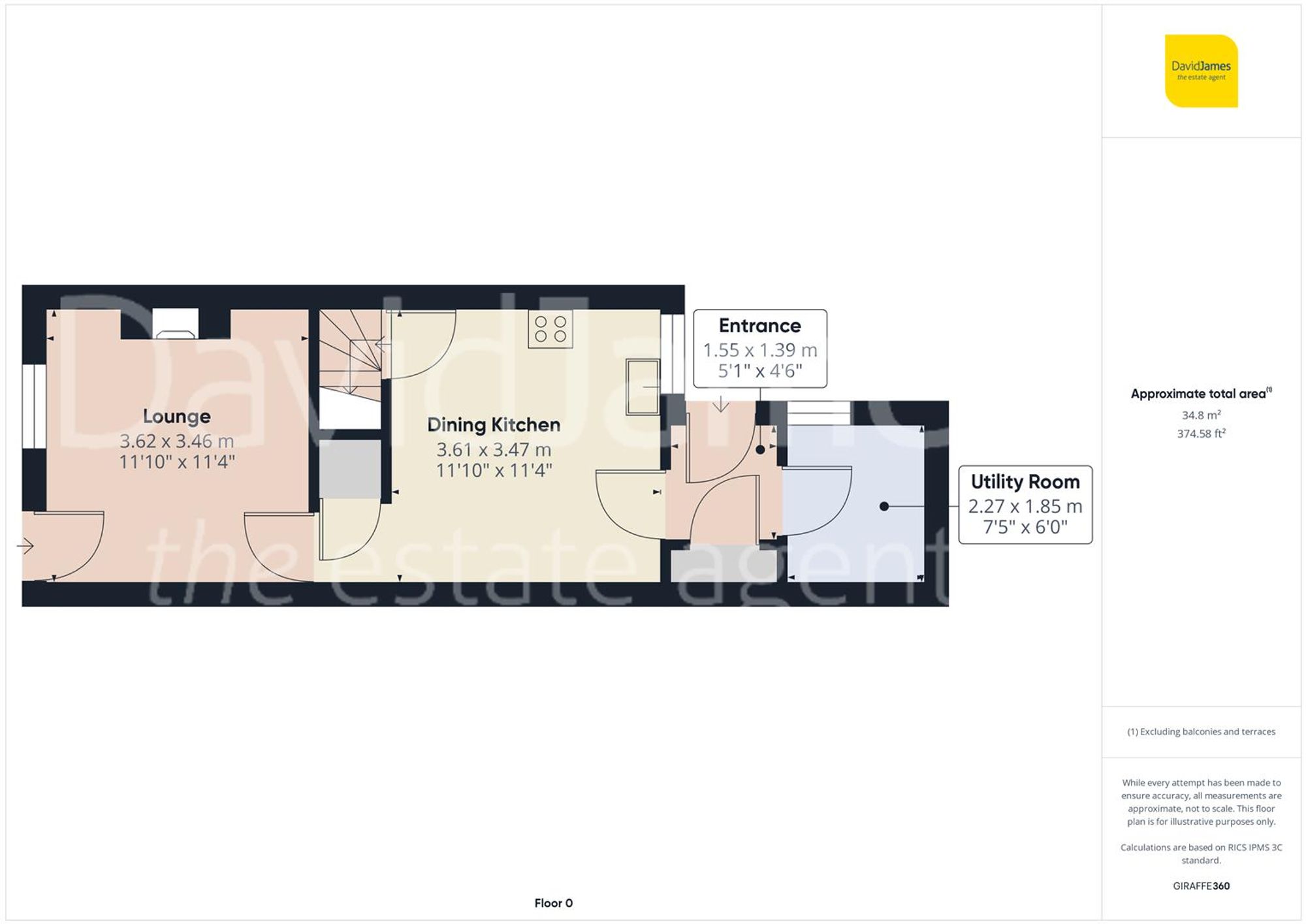 Floorplan for Stoke Lane, Stoke Bardolph/Burton Joyce, Nottingham
