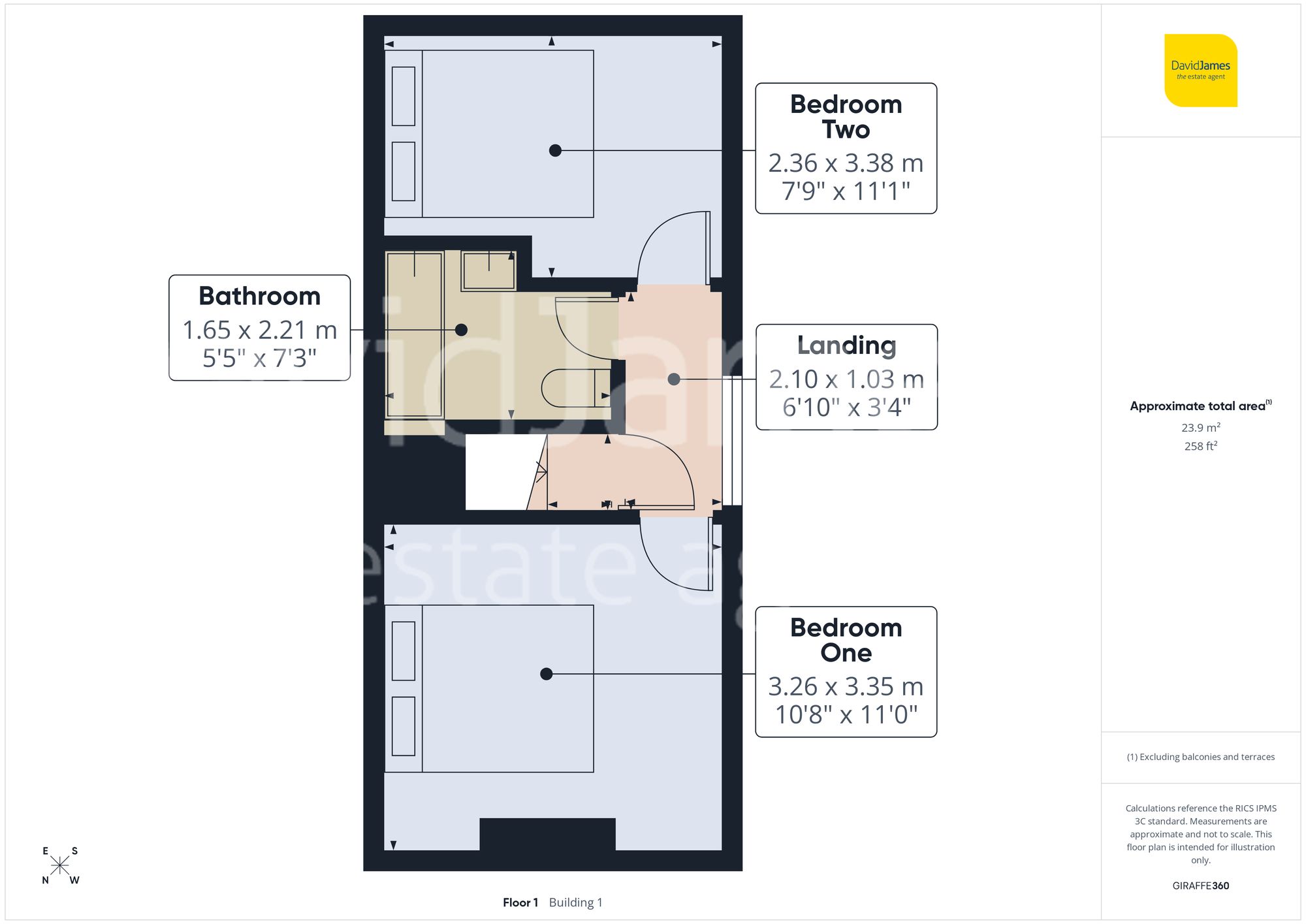 Floorplan for Sandfield Road, Arnold, NG5