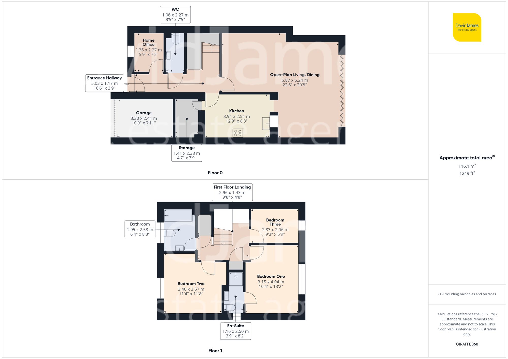 Floorplan for Kenrick Road, Mapperley, Nottingham