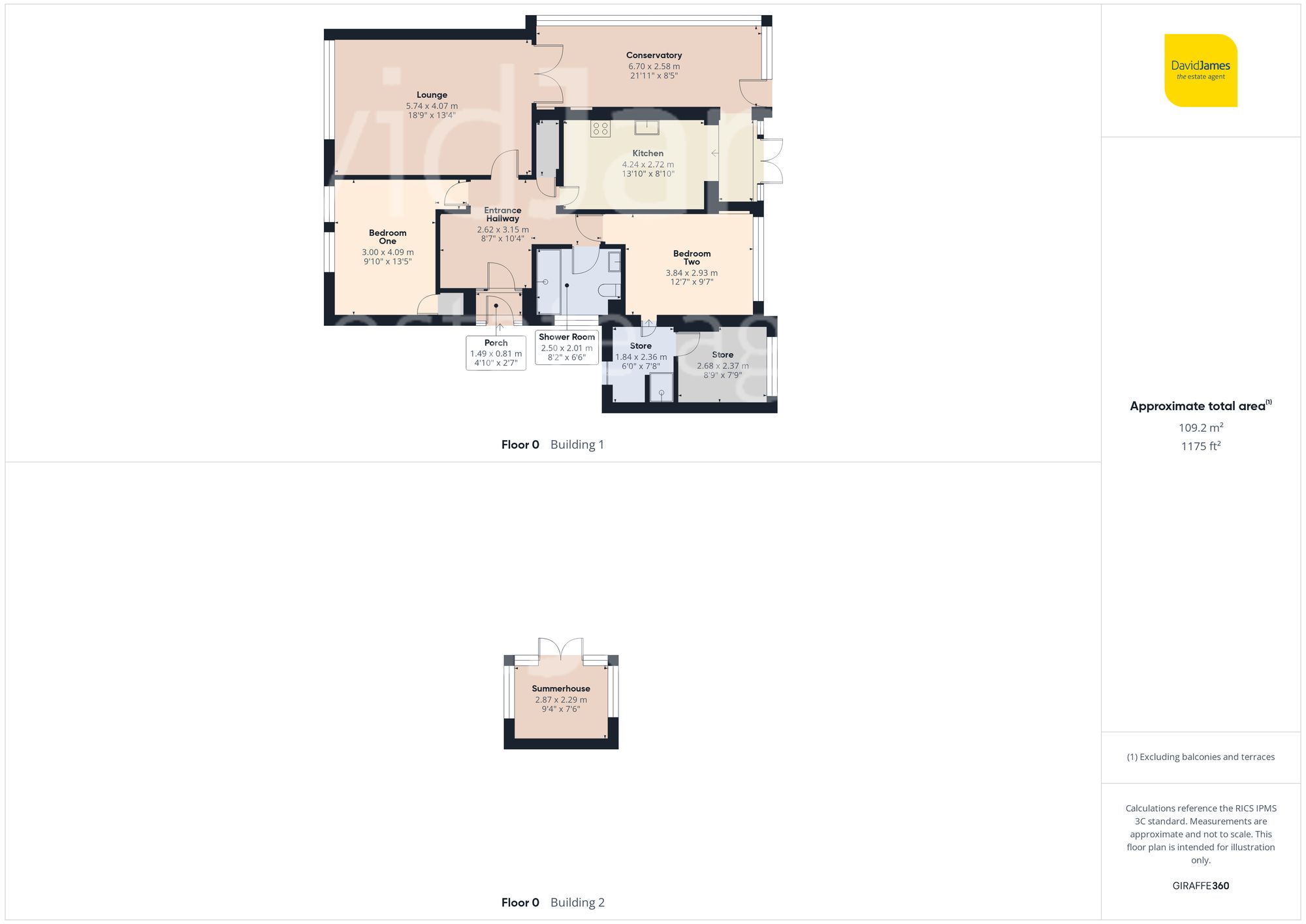 Floorplan for Sunningdale Drive, Woodborough, Nottingham