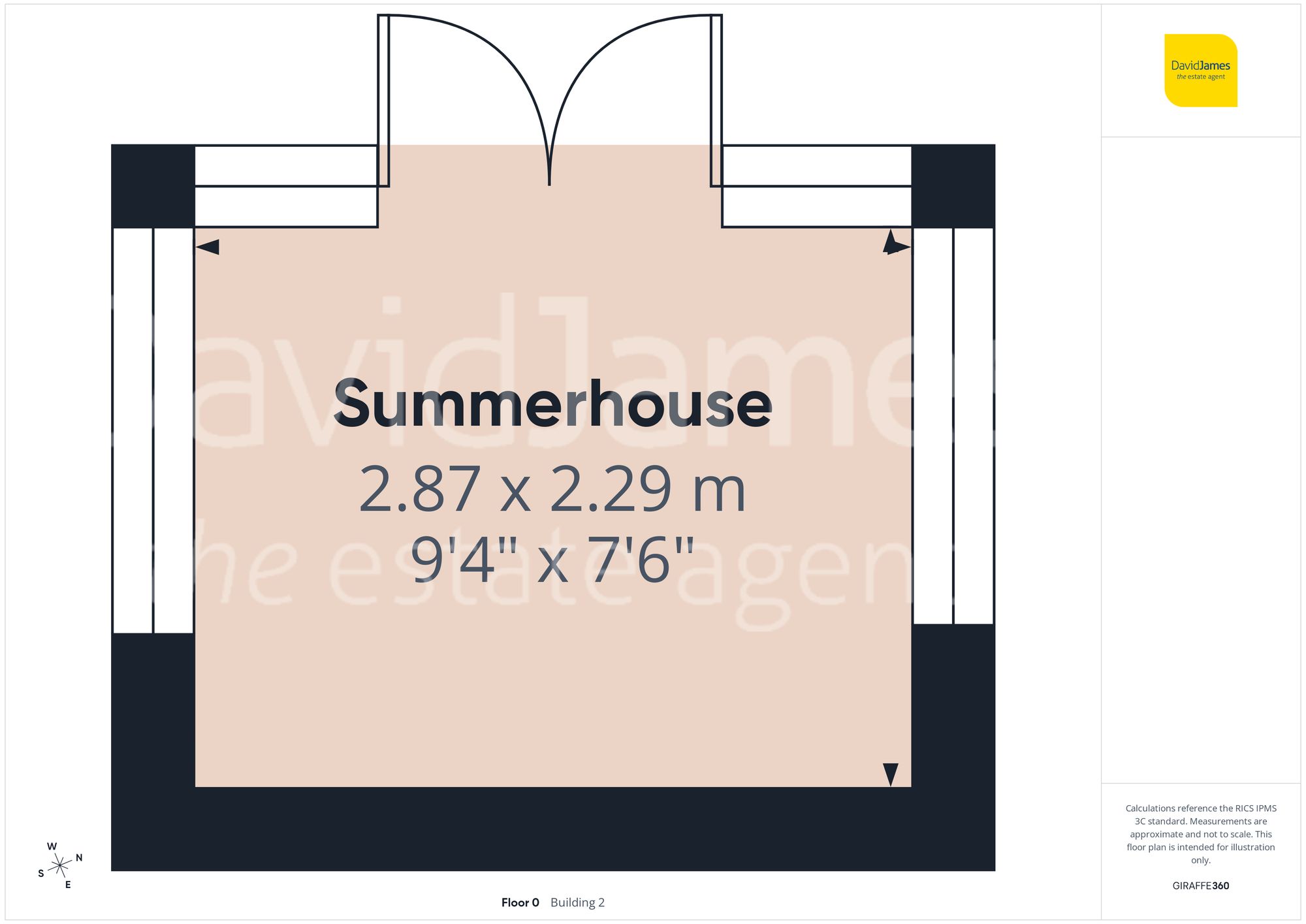 Floorplan for Sunningdale Drive, Woodborough, Nottingham