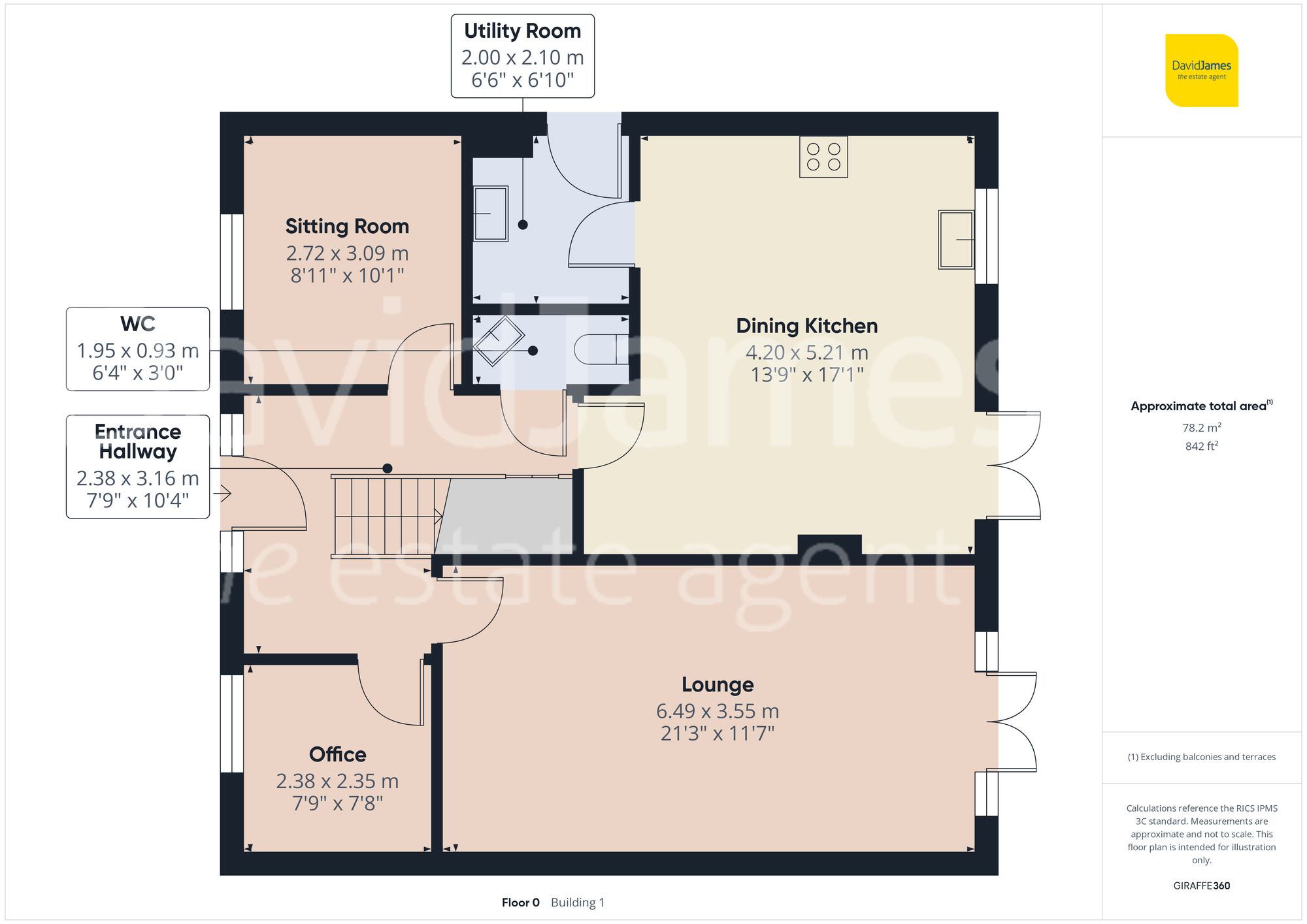 Floorplan for Ellington Road, Arnold, Nottingham