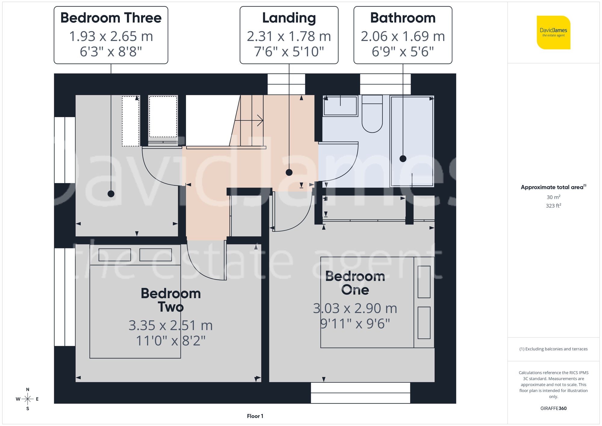 Floorplan for Mayfair Gardens, Basford, Nottingham