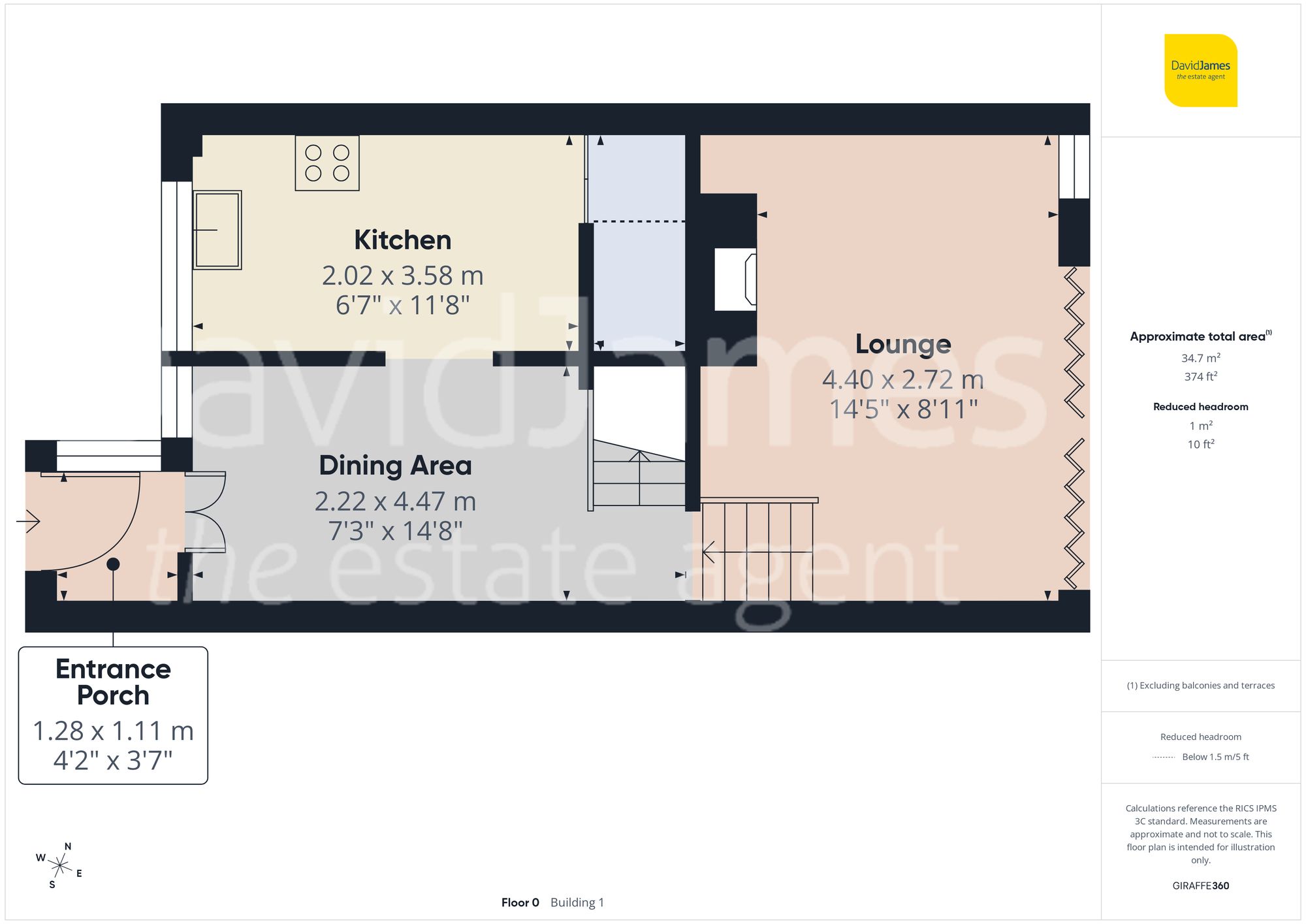 Floorplan for Hallam Road, Mapperley, Nottingham
