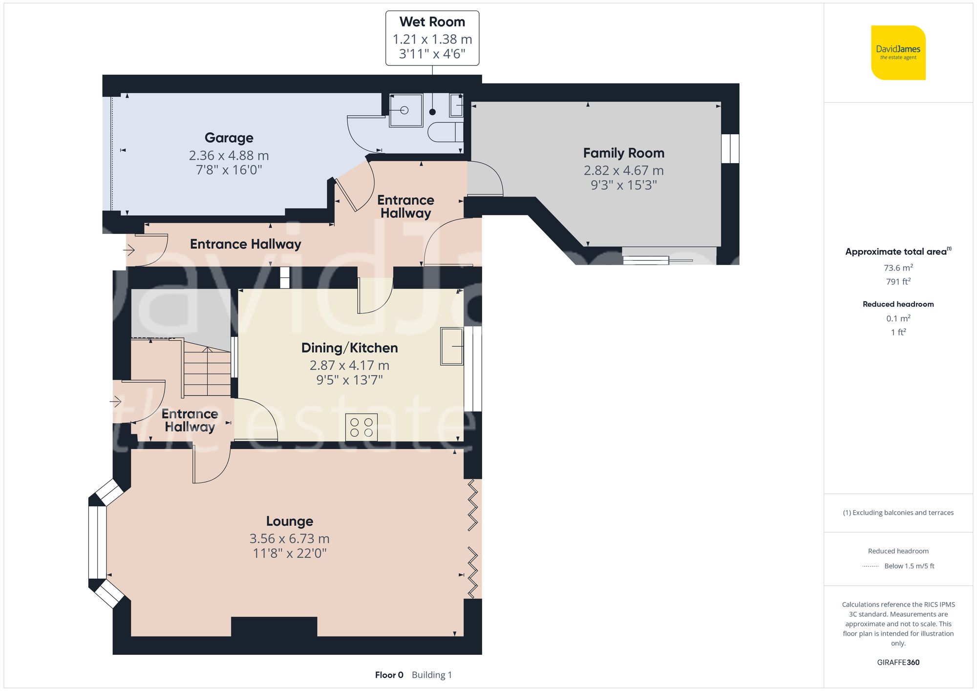 Floorplan for Southdale Drive, Carlton, Nottingham