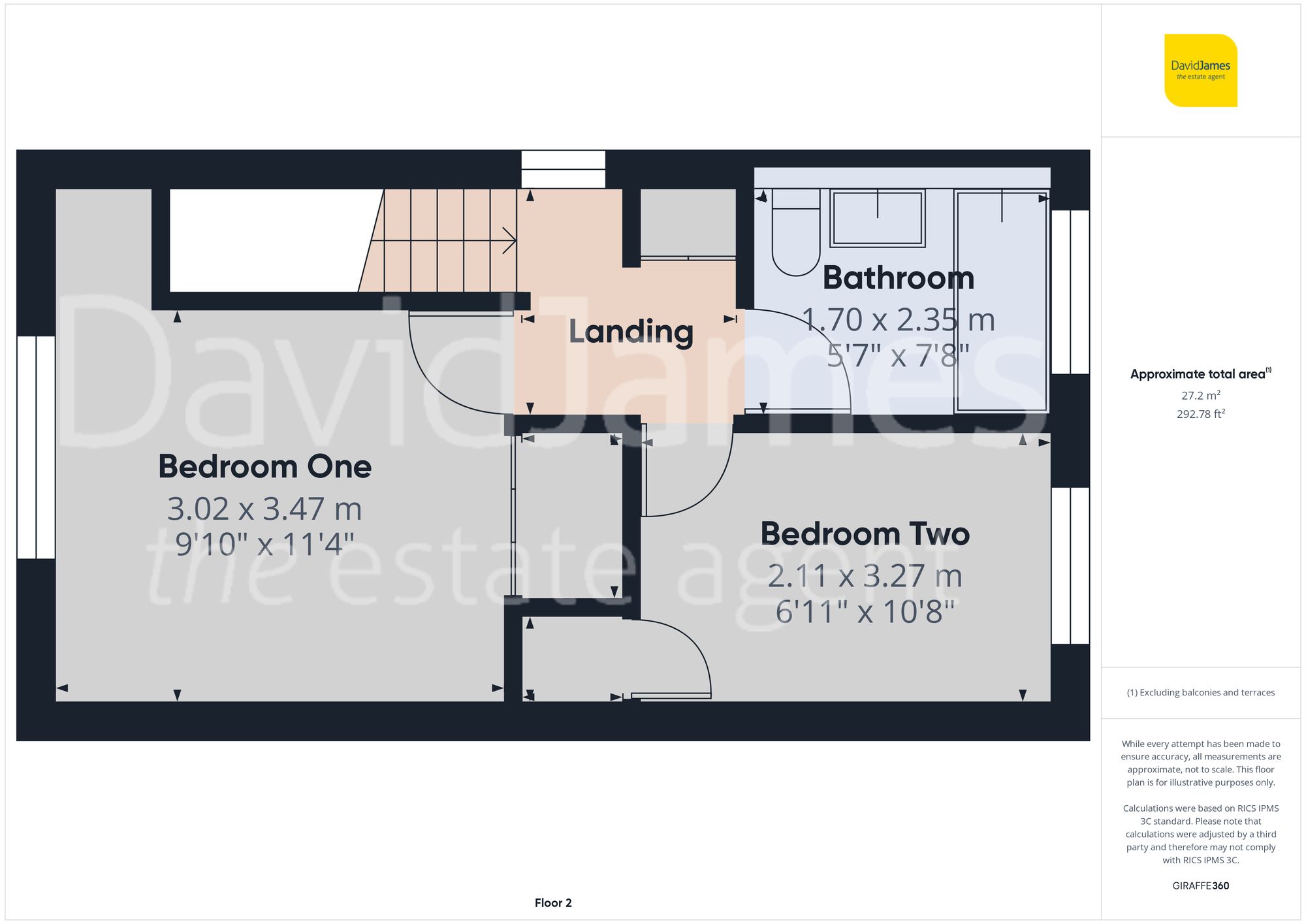 Floorplan for Harberton Close, Redhill, Nottingham
