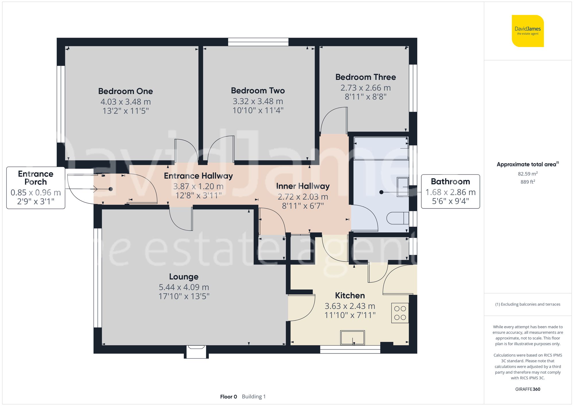 Floorplan for Bakerdale Road, Bakersfield, Nottingham