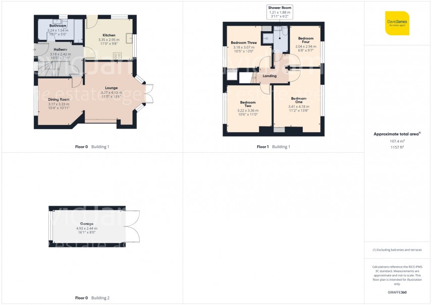 Floorplan for Westleigh Road, Nottingham