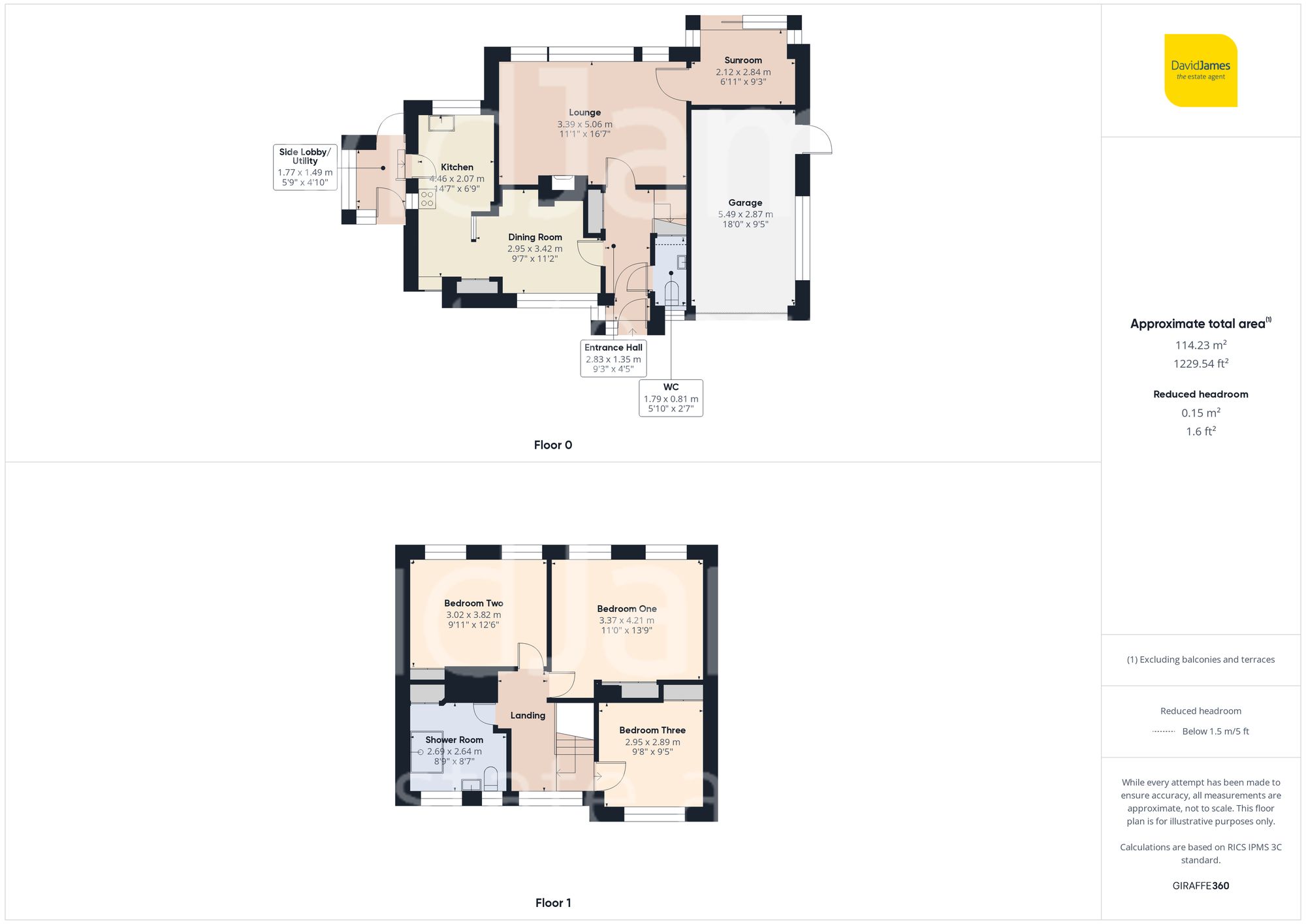 Floorplan for Marshall Hill Drive, Mapperley, Nottingham