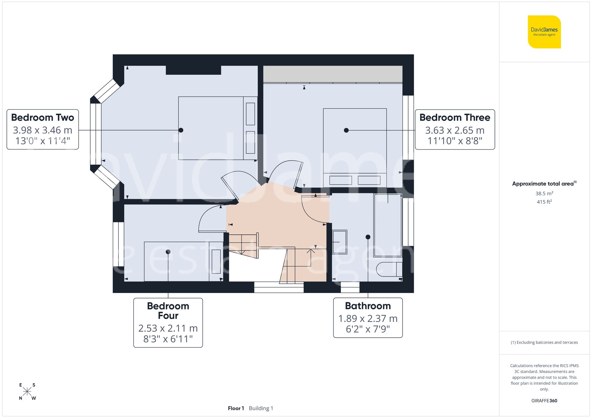 Floorplan for Breckhill Road, Woodthorpe, Nottingham
