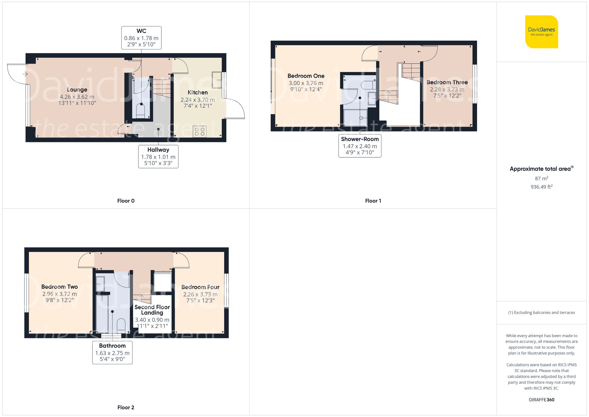 Floorplan for Roman Court, Old Basford, Nottingham