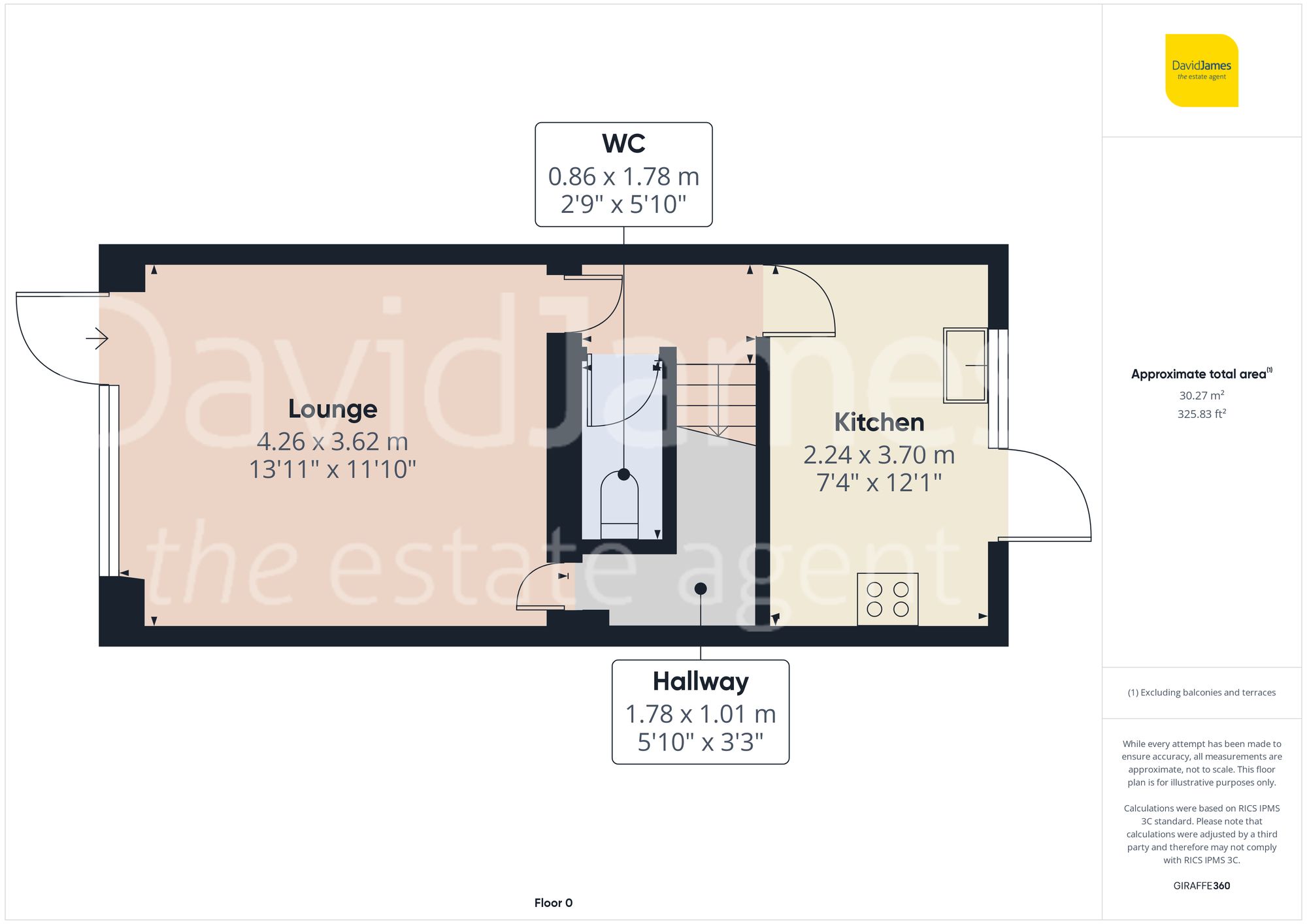 Floorplan for Roman Court, Old Basford, Nottingham