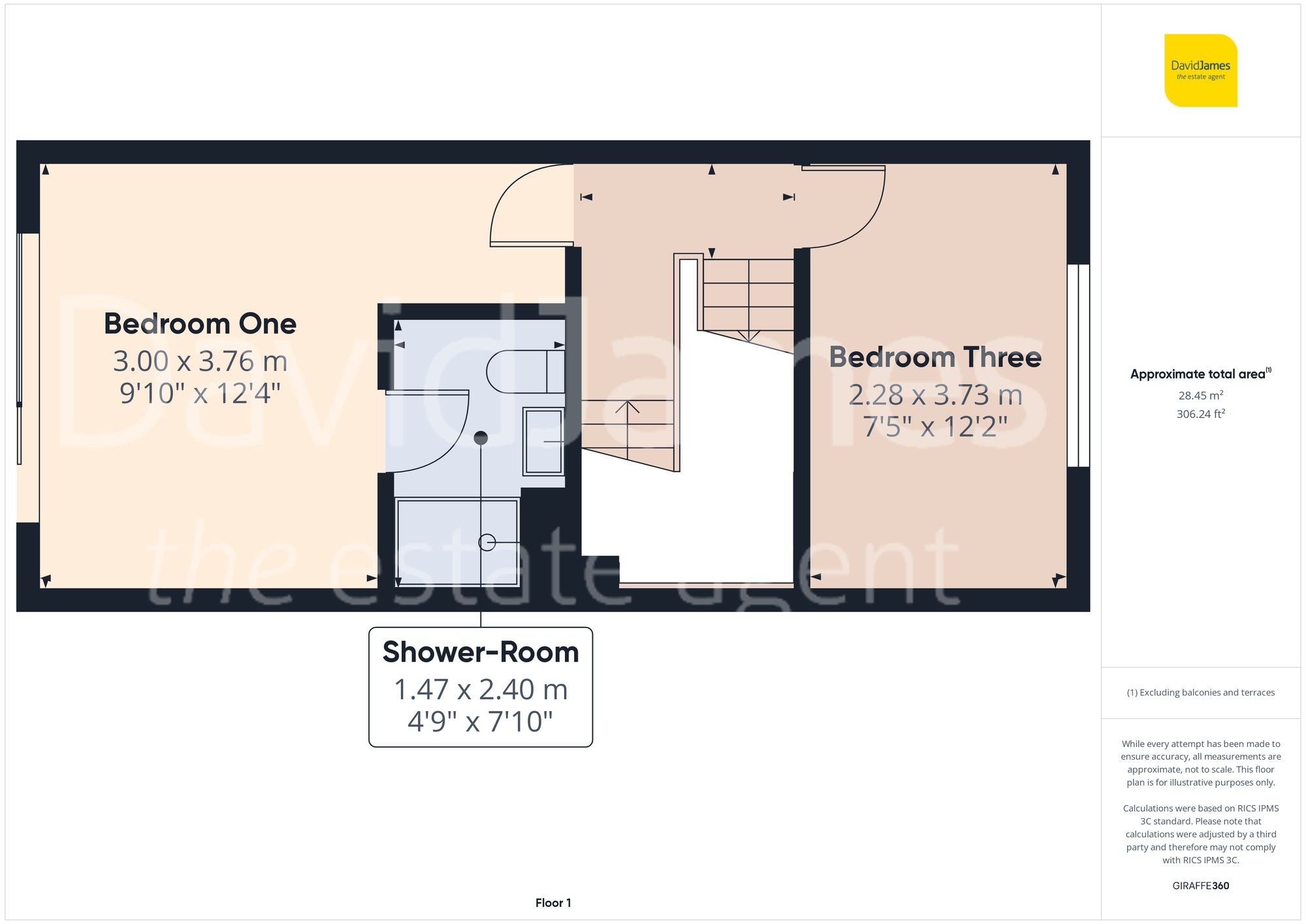 Floorplan for Roman Court, Old Basford, Nottingham