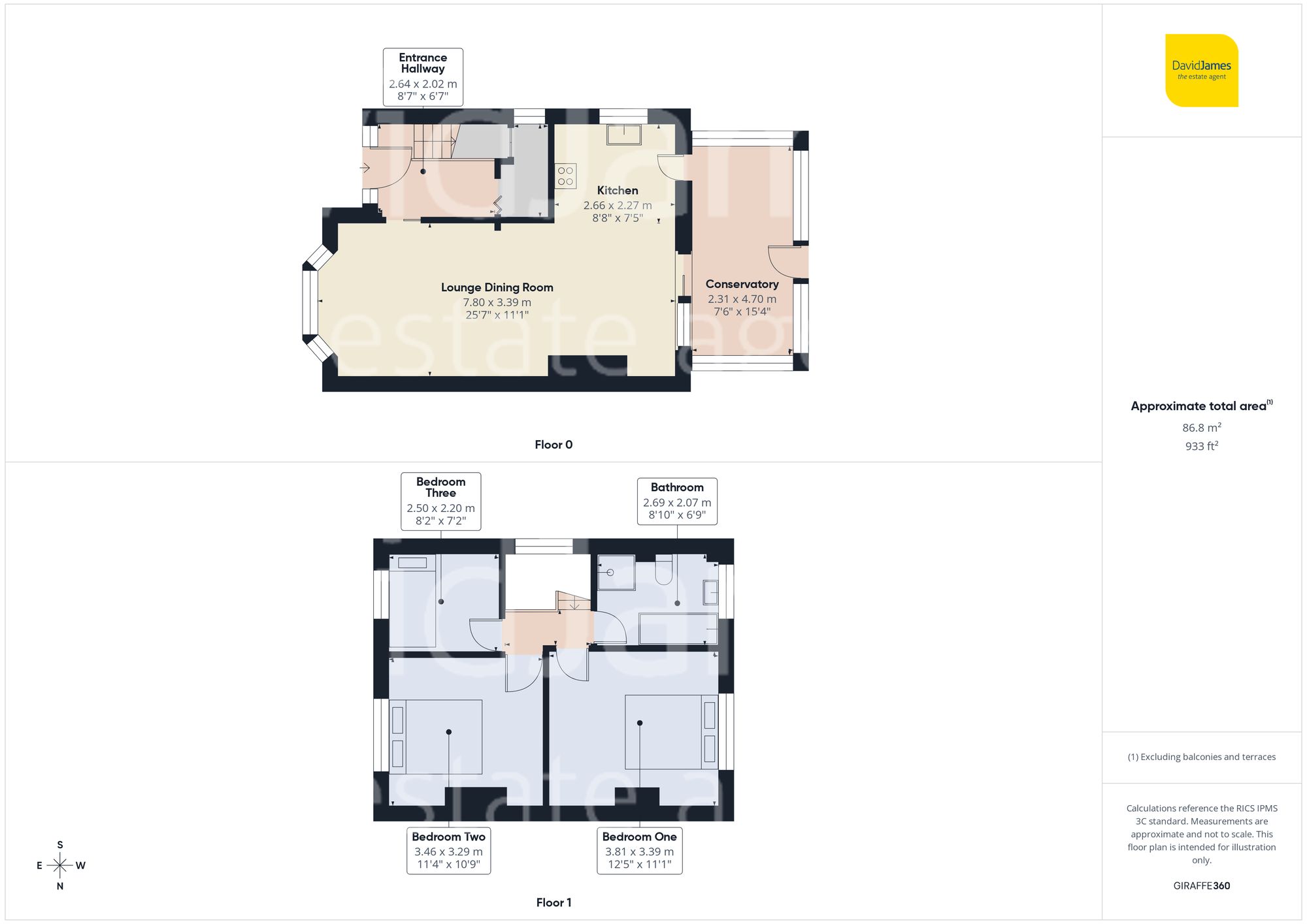 Floorplan for Albert Avenue, Carlton, Nottingham