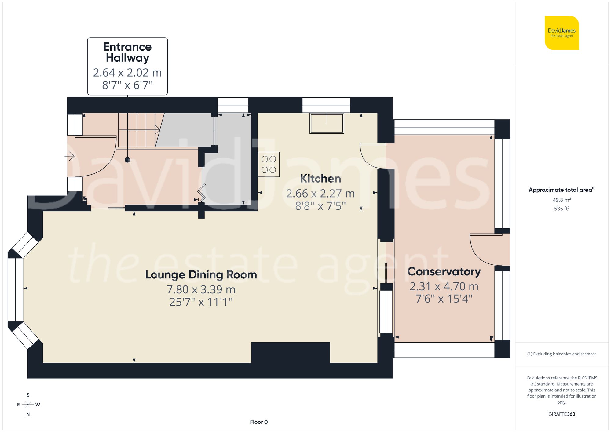 Floorplan for Albert Avenue, Carlton, Nottingham