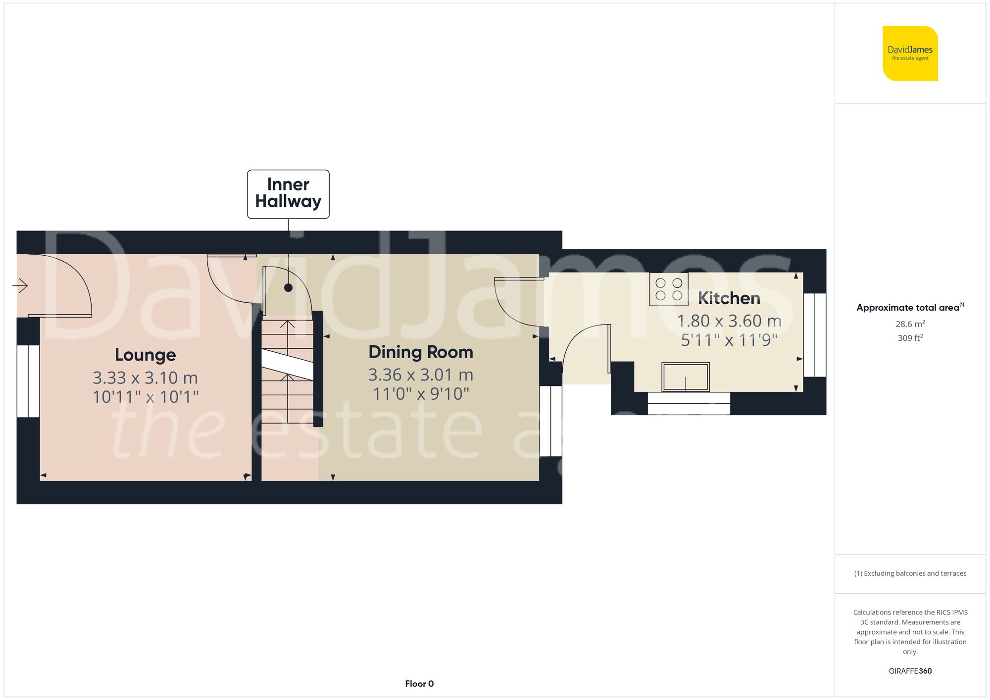 Floorplan for Finsbury Avenue, Nottingham
