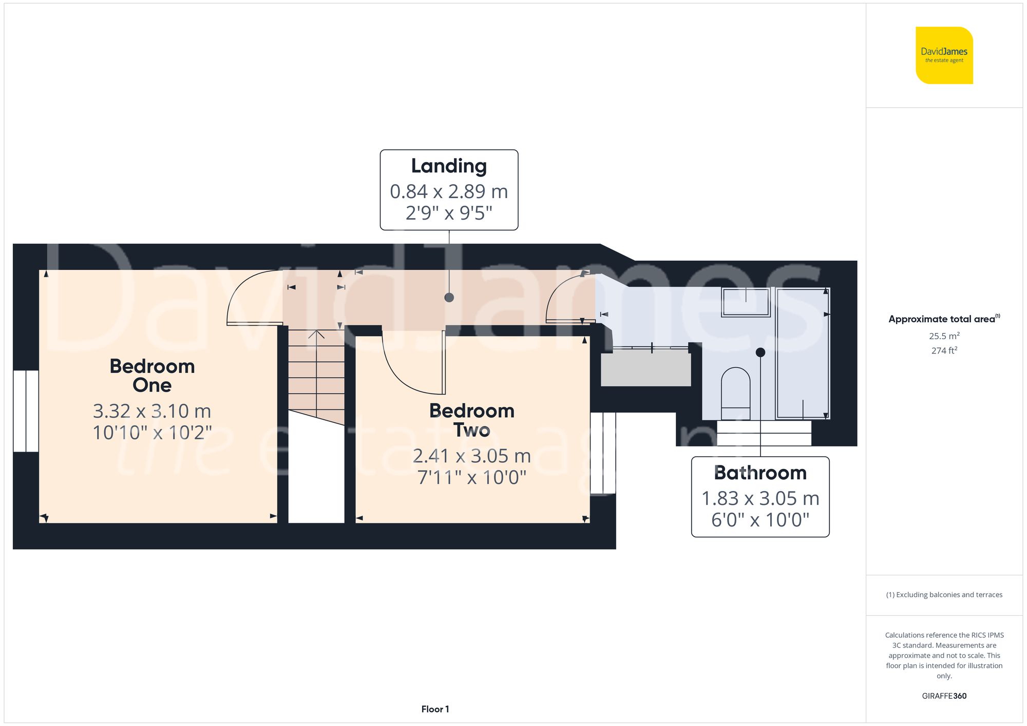 Floorplan for Finsbury Avenue, Nottingham