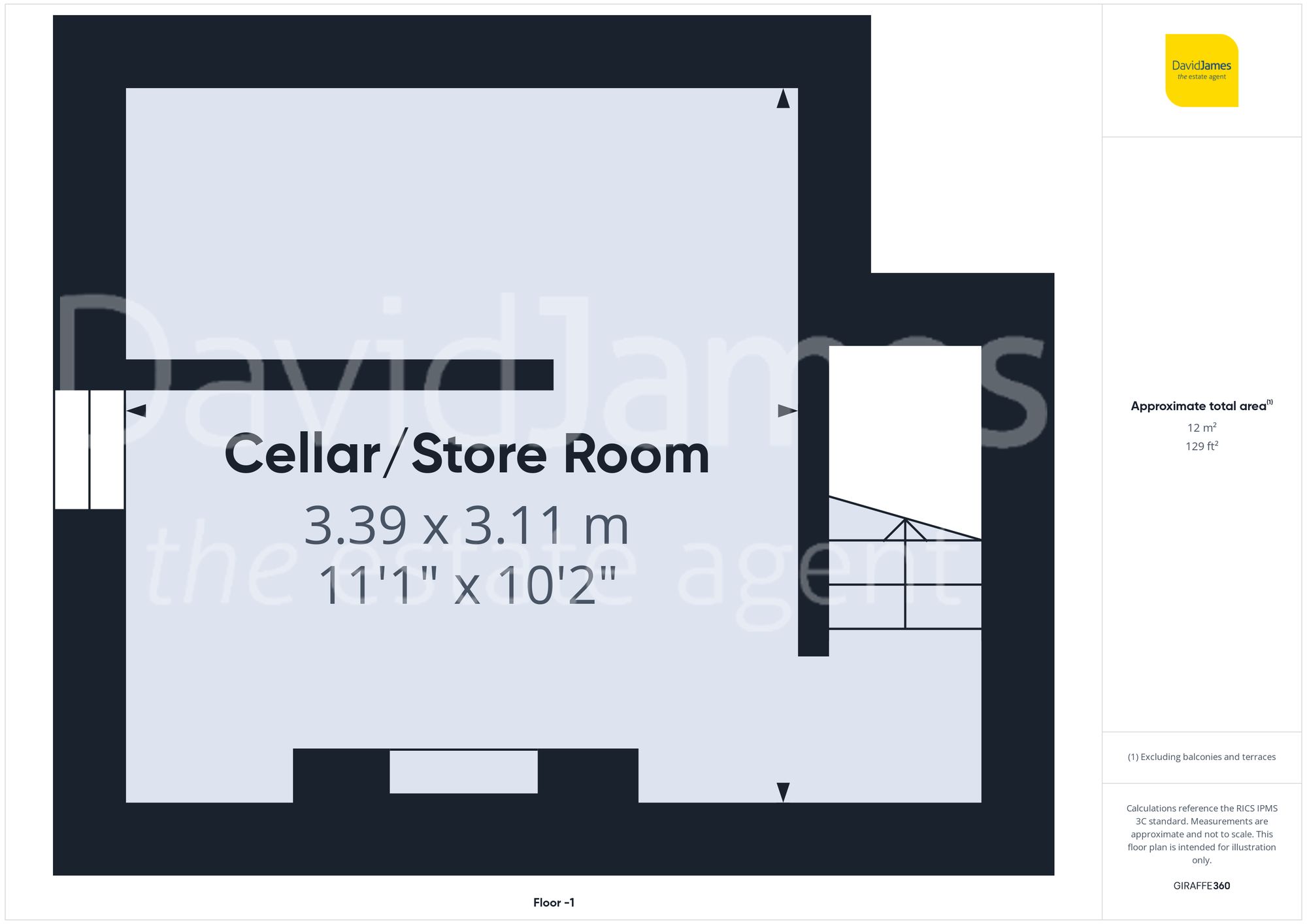 Floorplan for Finsbury Avenue, Nottingham