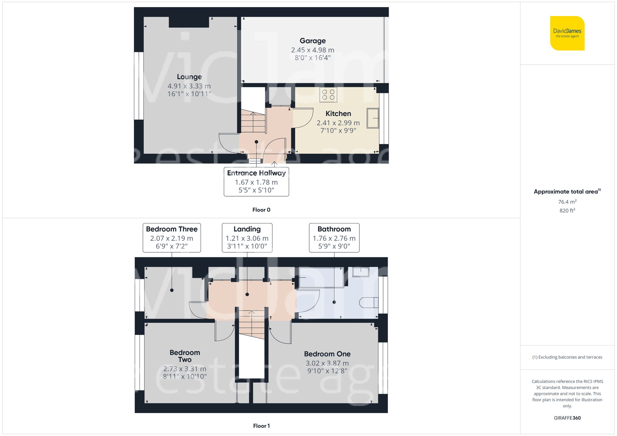 Floorplan for Mays Avenue, Carlton, Nottingham