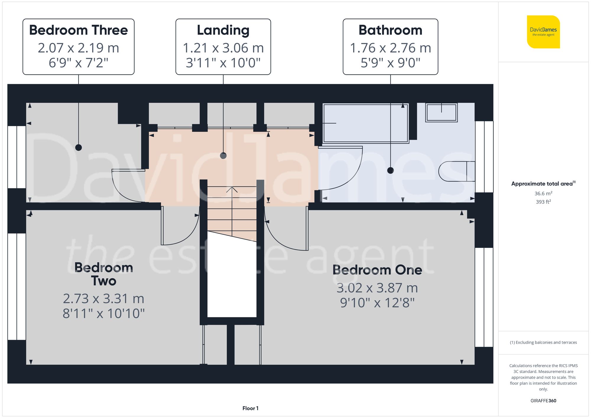 Floorplan for Mays Avenue, Carlton, Nottingham