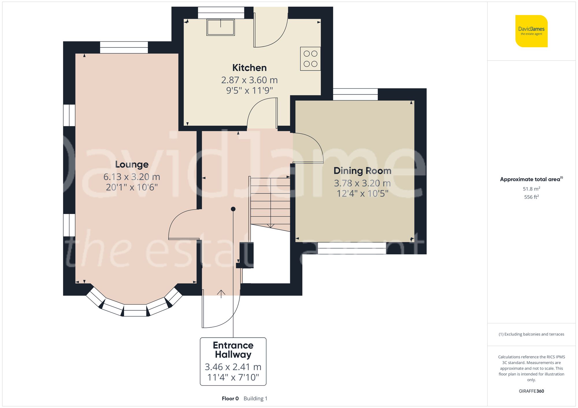 Floorplan for Jarvis Avenue, Nottingham