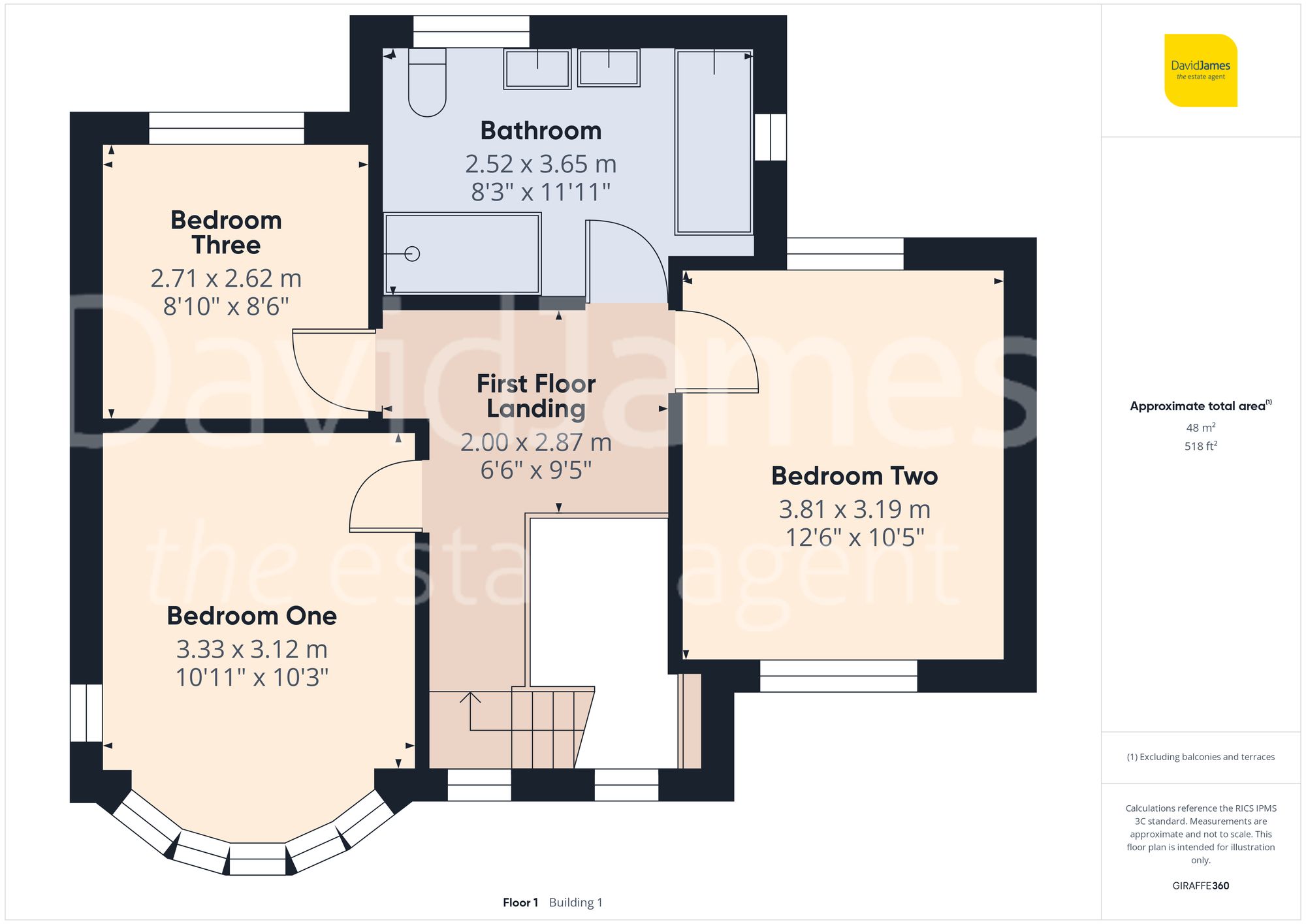 Floorplan for Jarvis Avenue, Nottingham