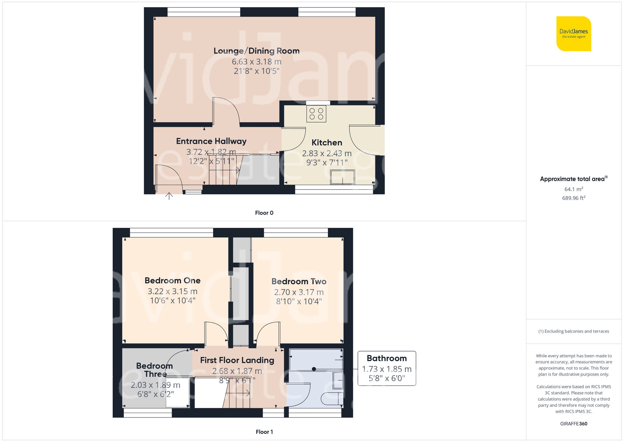 Floorplan for Cavendish Avenue, Gedling, Nottingham