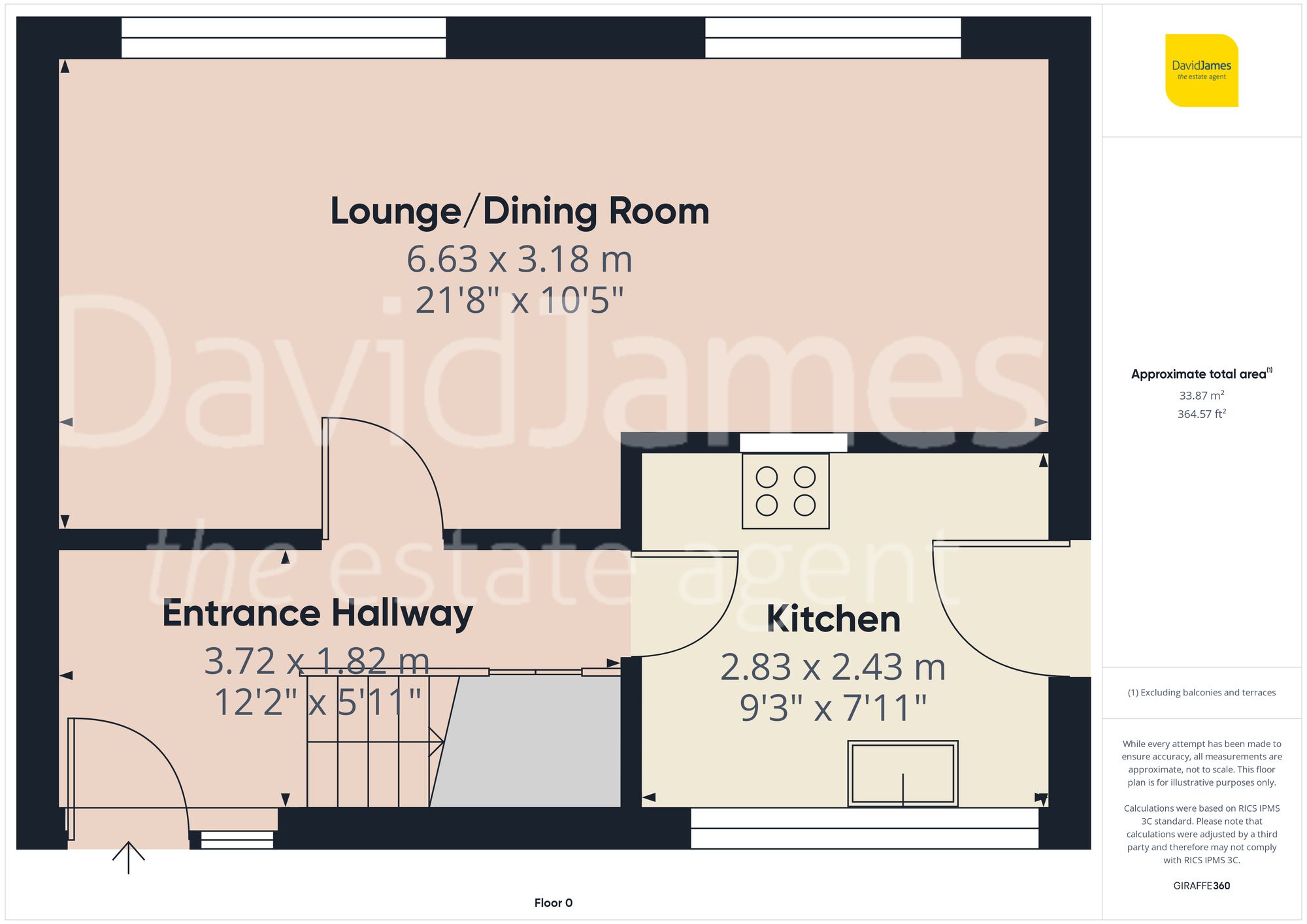 Floorplan for Cavendish Avenue, Gedling, Nottingham