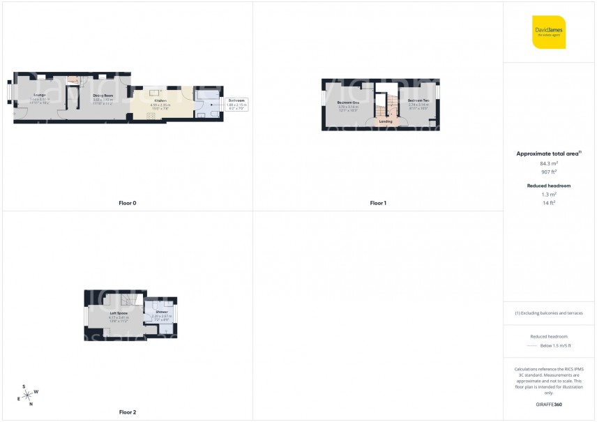 Floorplan for Jasmine Road, Basford, Nottingham